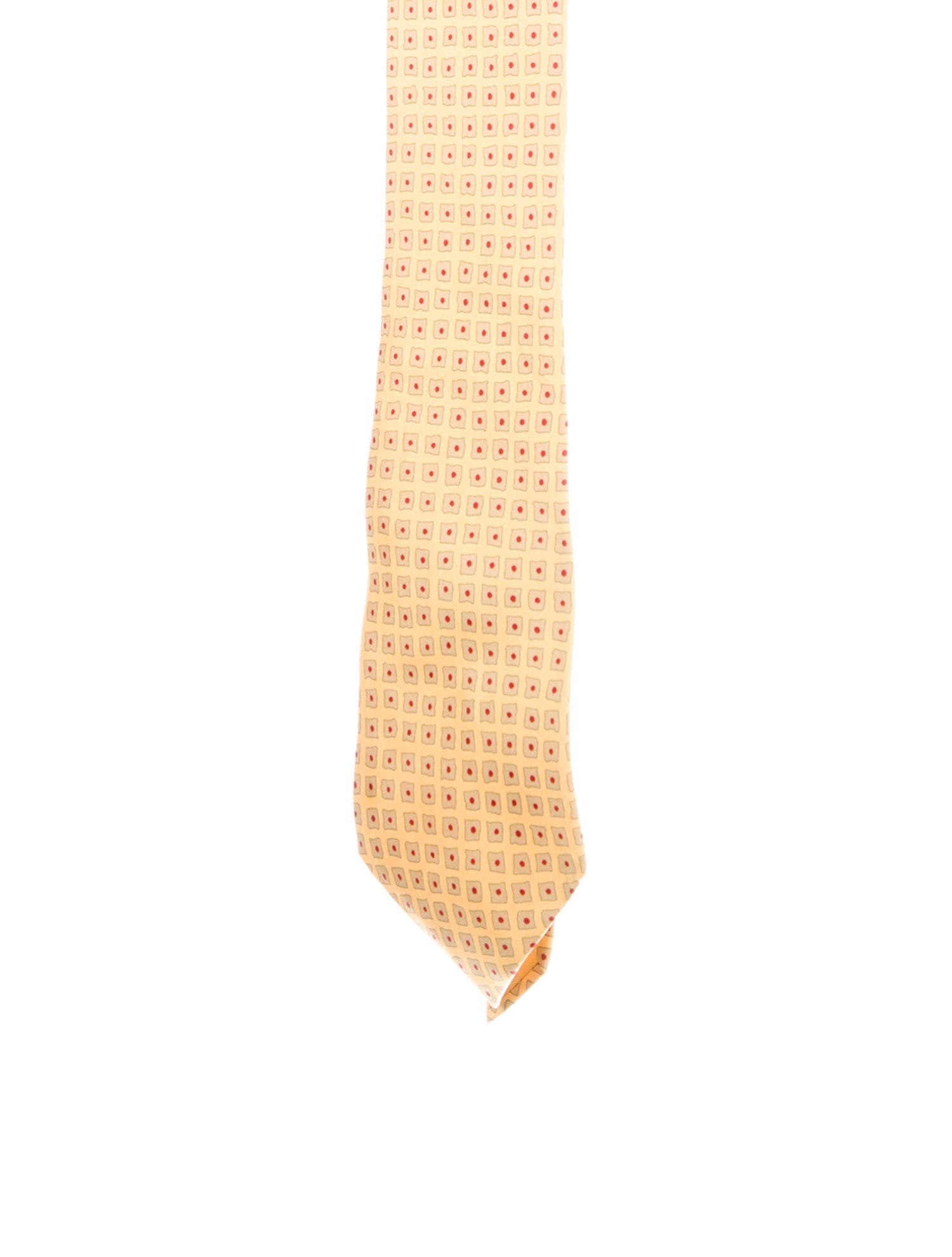 Hermès Patterned Tie