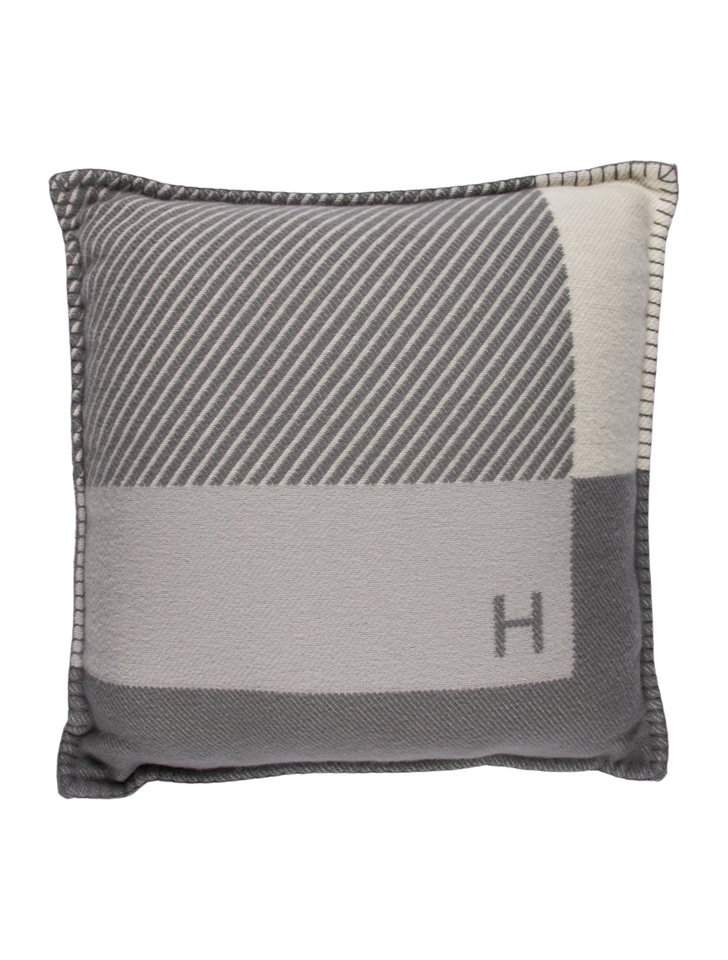 Hermès H Riviera Throw Pillow