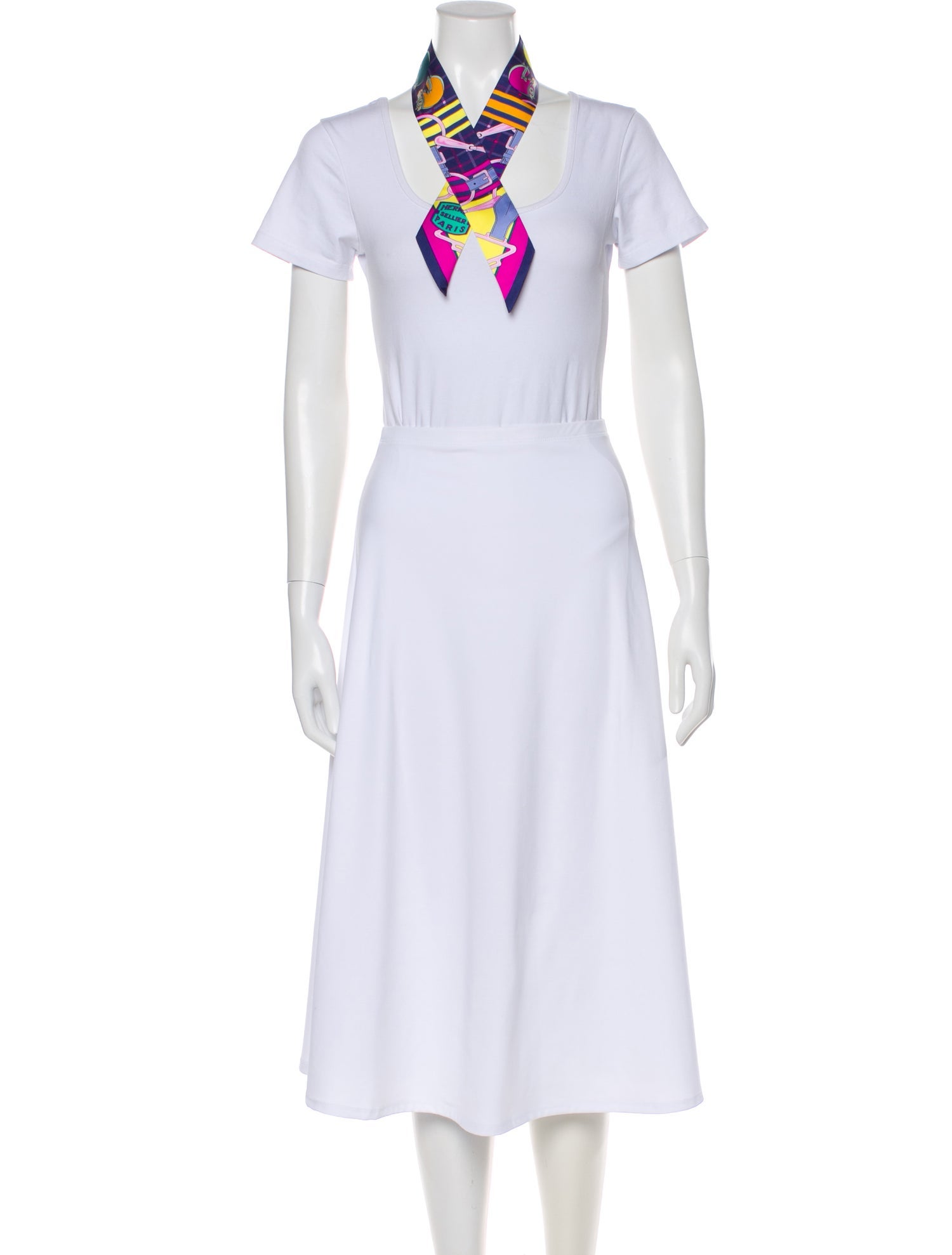 Hermès Tatersale Silk Twilly Scarf