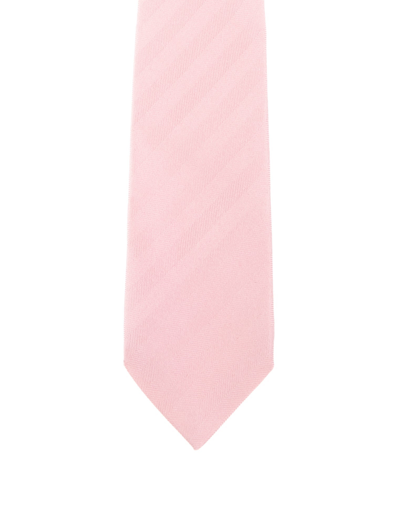 Hermès Pink Silk Tie