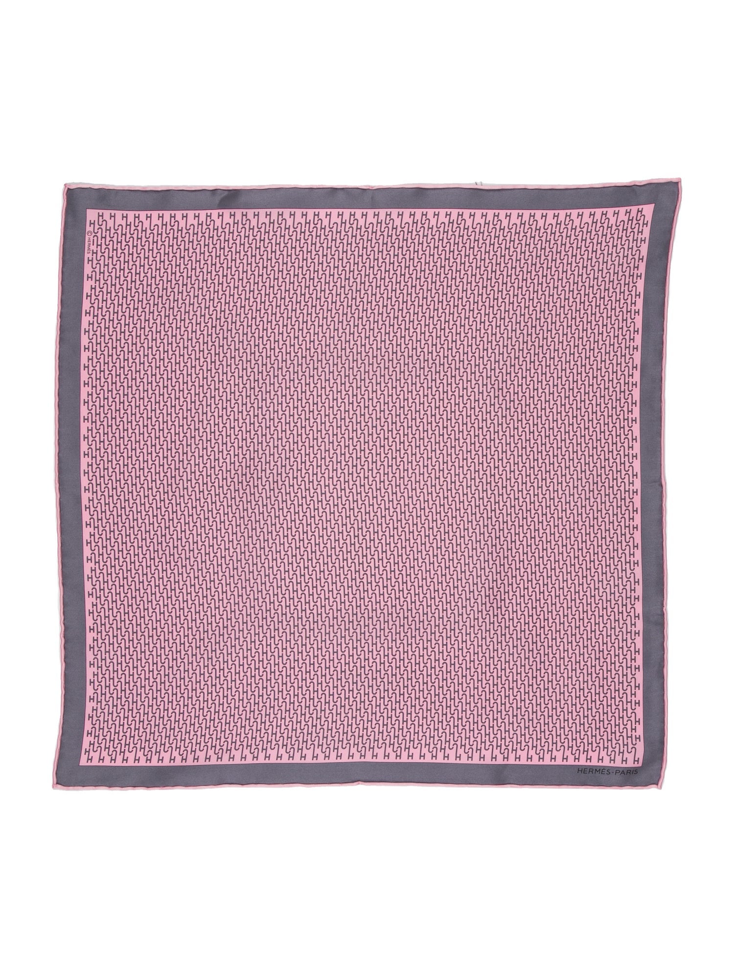 Hermès Silk Pocket Square