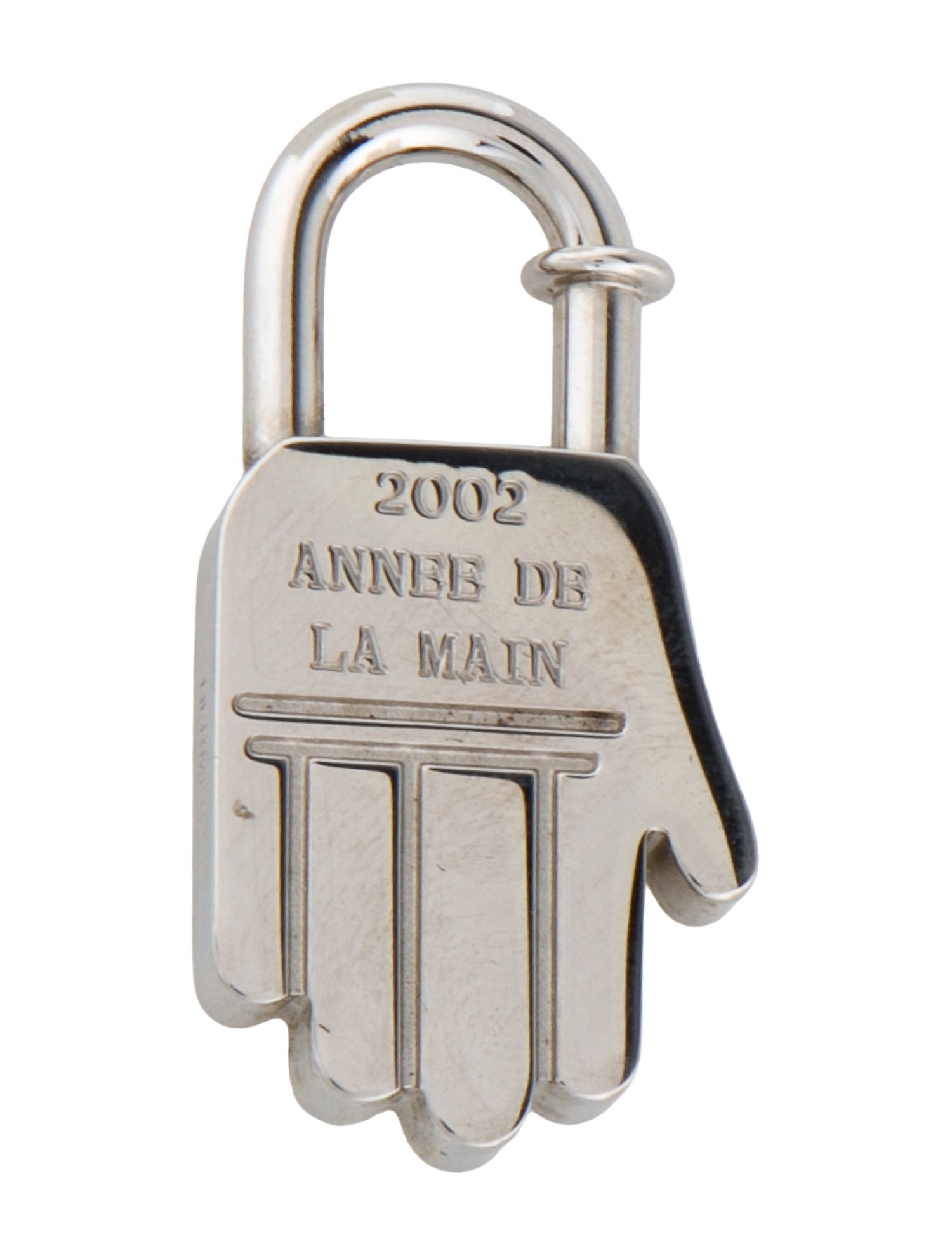 Hermès Anne De La Main Cadena Hand Lock Pendant