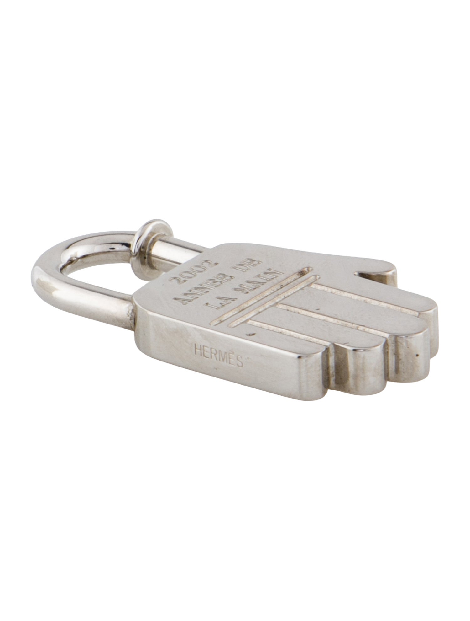 Hermès Anne De La Main Cadena Hand Lock Pendant