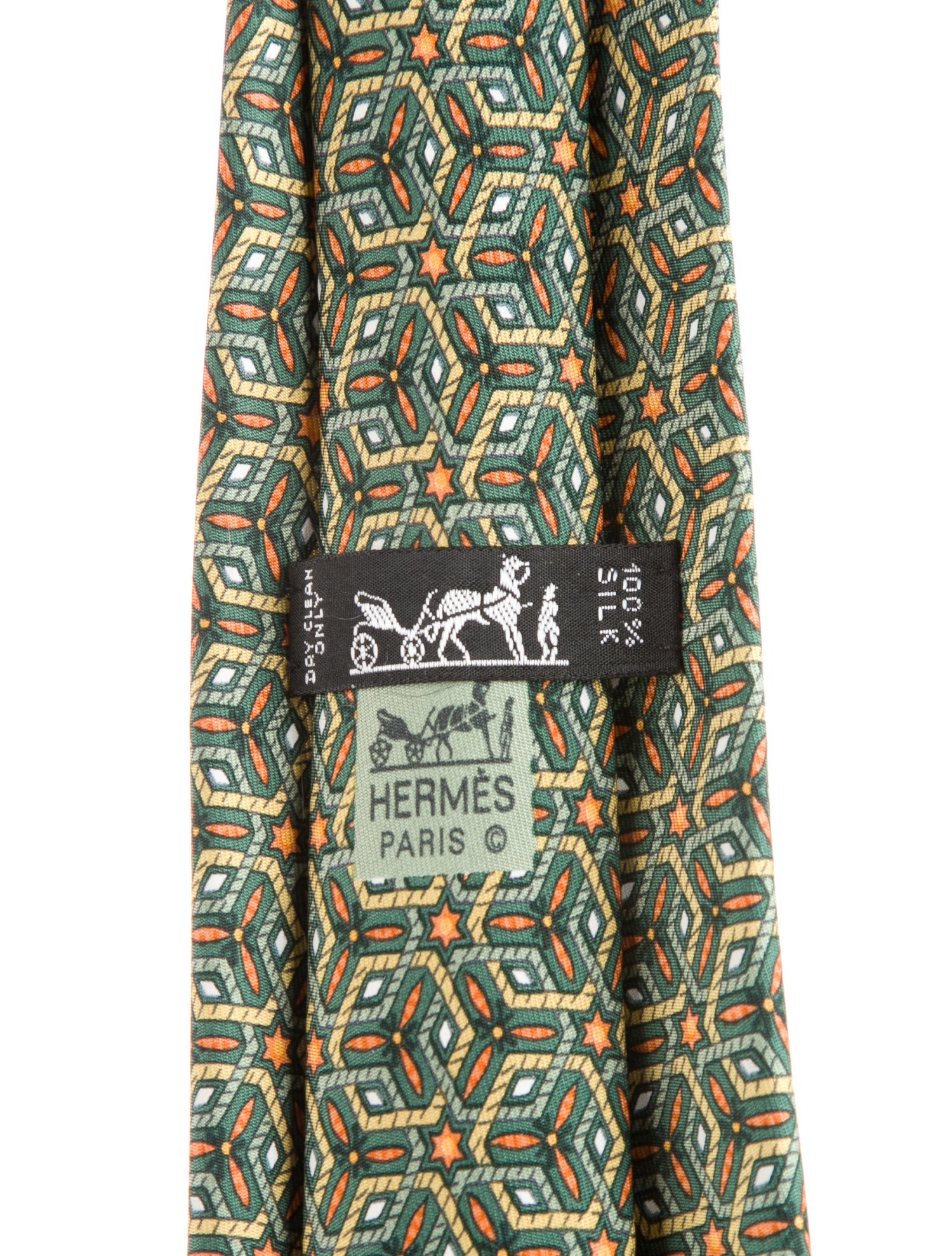 Hermès Hermès Silk Pattern Necktie