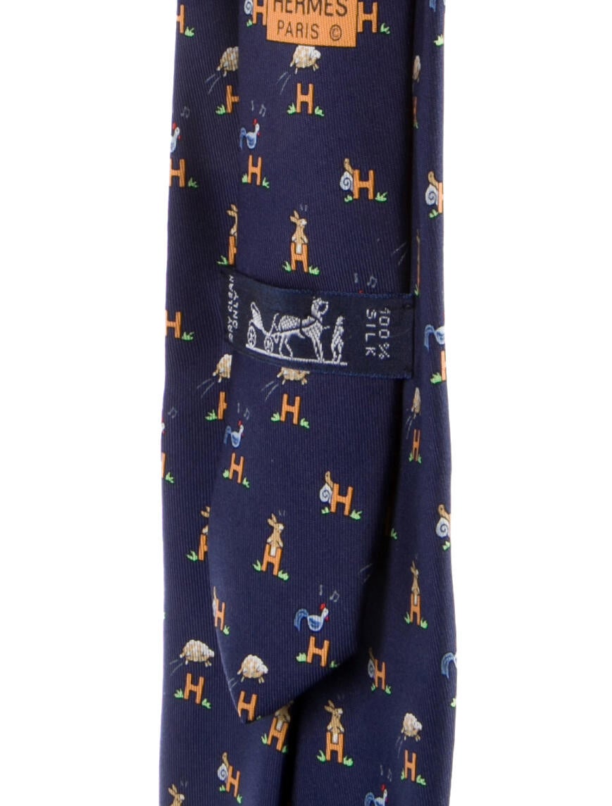 Hermès Hermès Silk Necktie