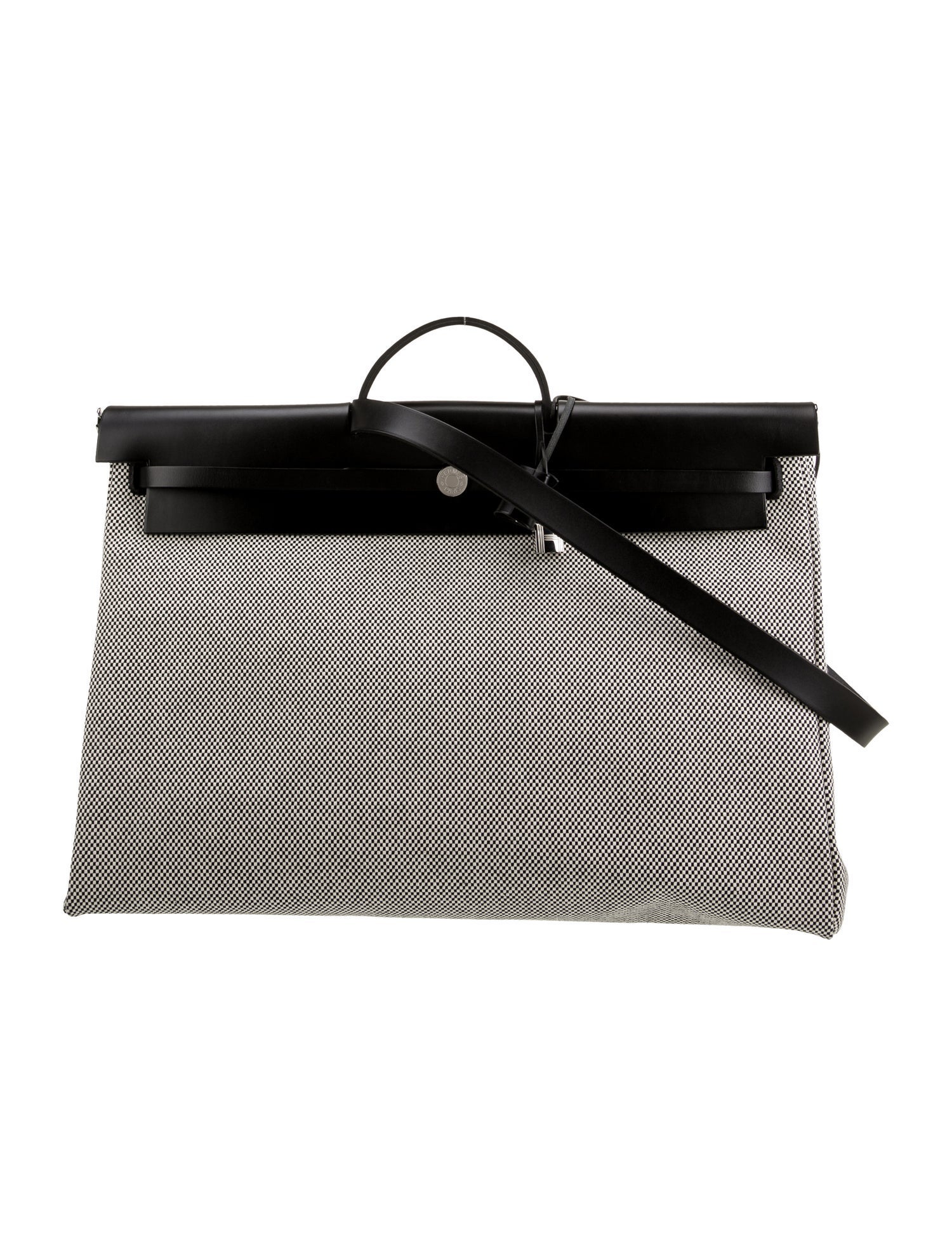 Hermès Toile Criss Viking Herbag Zip Cabine 50