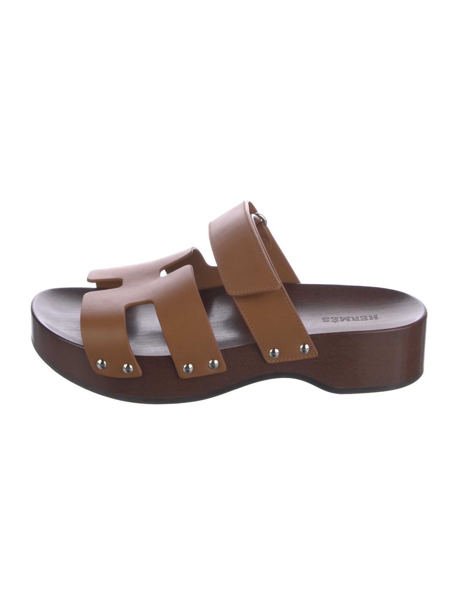Hermès Kos Clog H Logo Slides