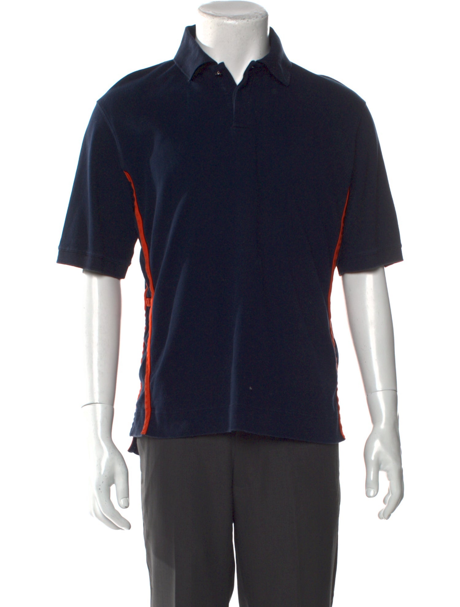 Hermès Collar Short Sleeve Polo Shirt