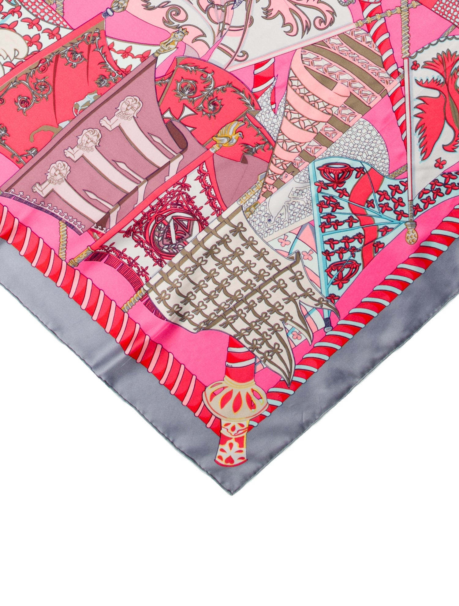 Hermès Entendards et Bannieres Silk Scarf