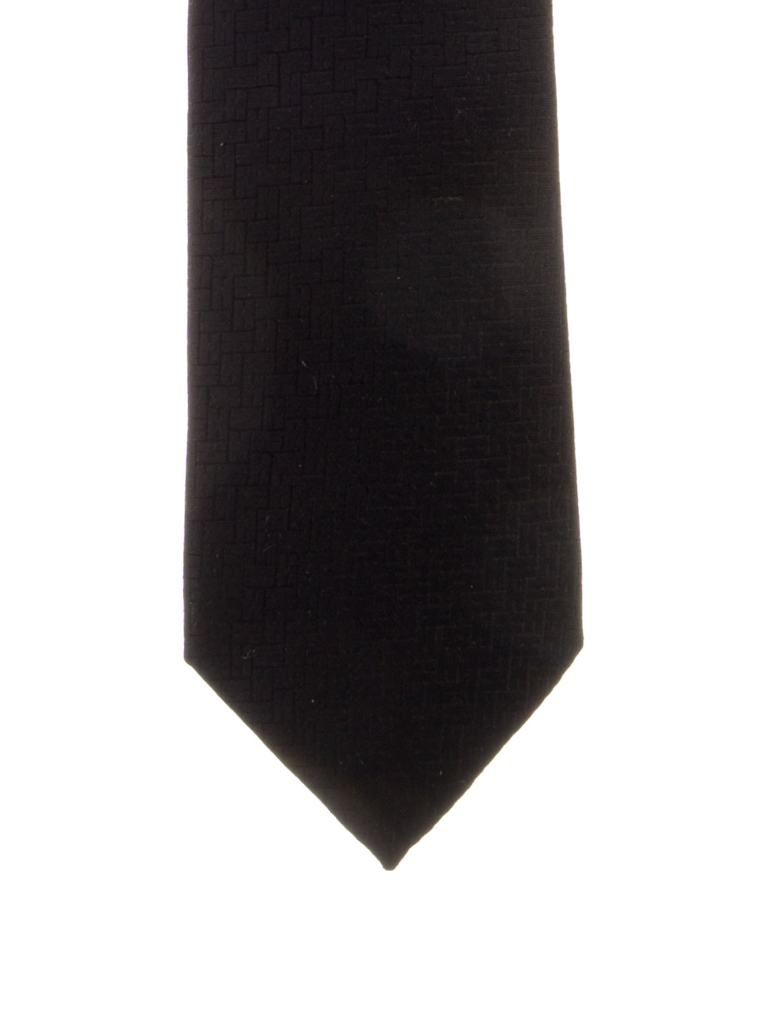 Hermès Silk Textured Tie