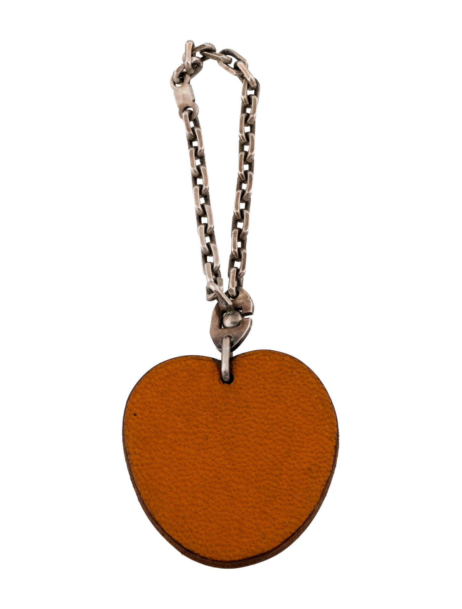 Hermès Petit H Apricot Bag Charm