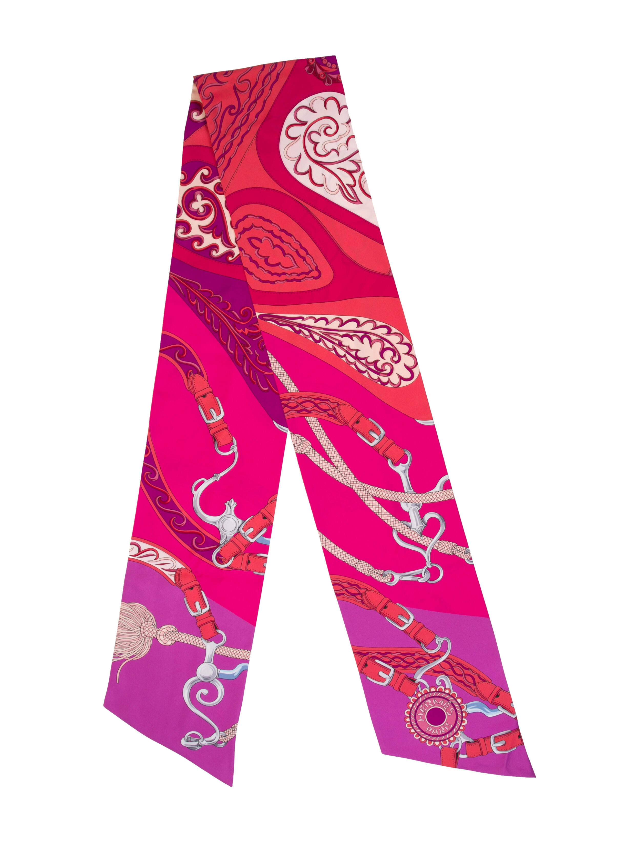 Hermès Amazon Festival Maxi Silk Twilly Scarf