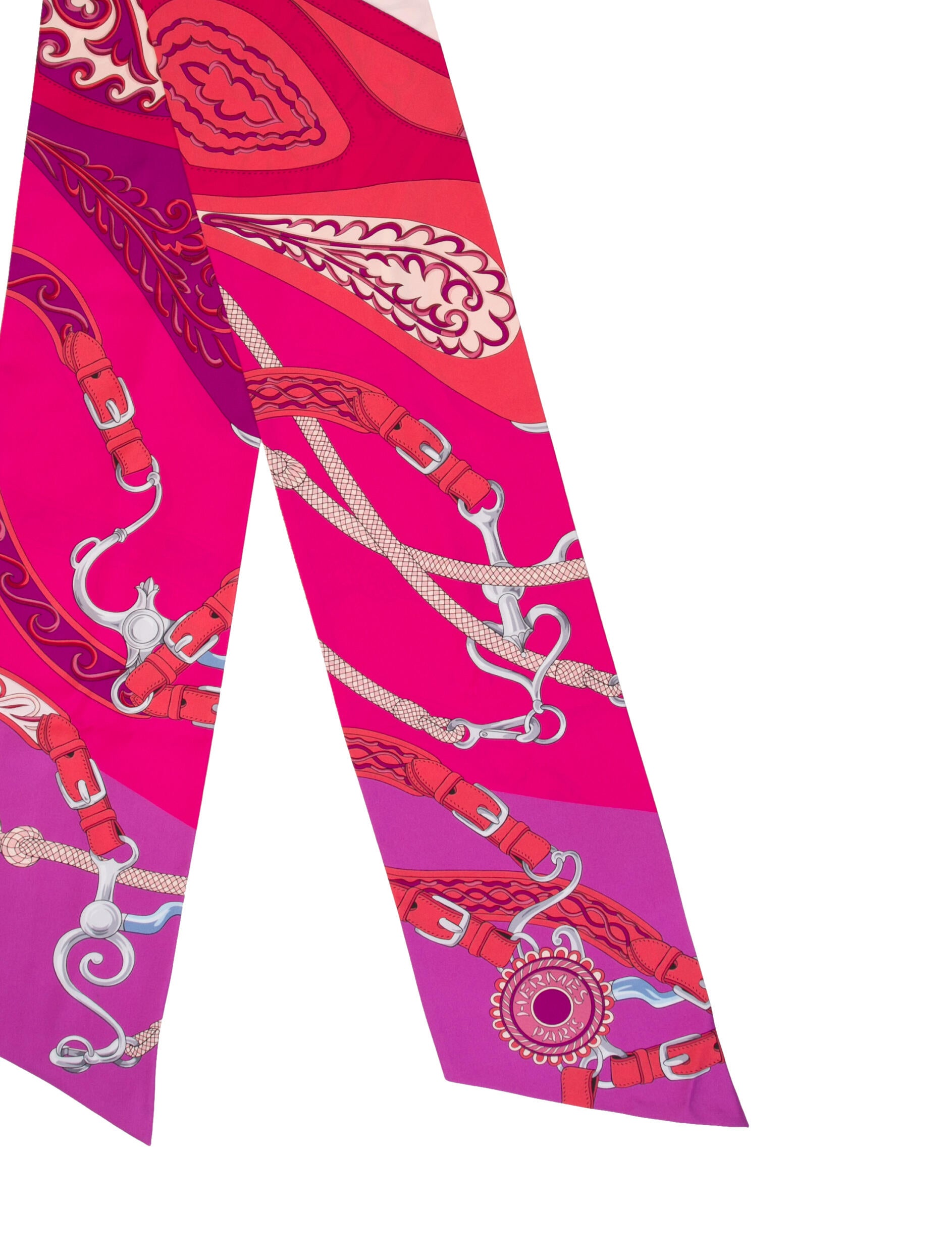 Hermès Amazon Festival Maxi Silk Twilly Scarf