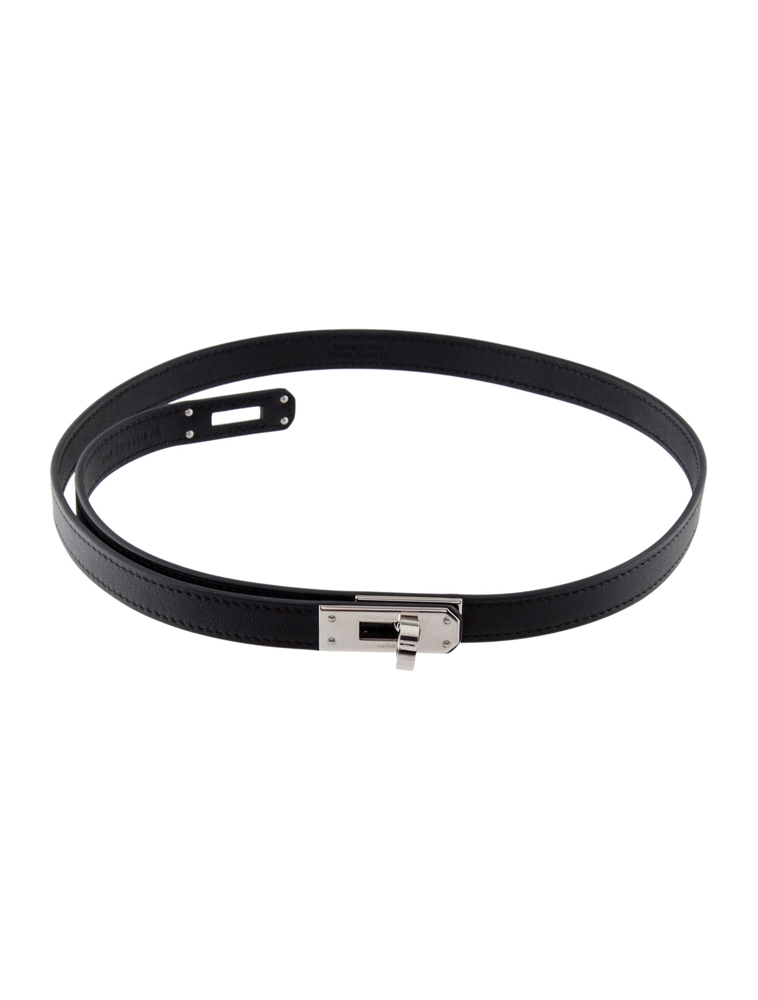 Hermès Leather Kelly Lariat Necklace