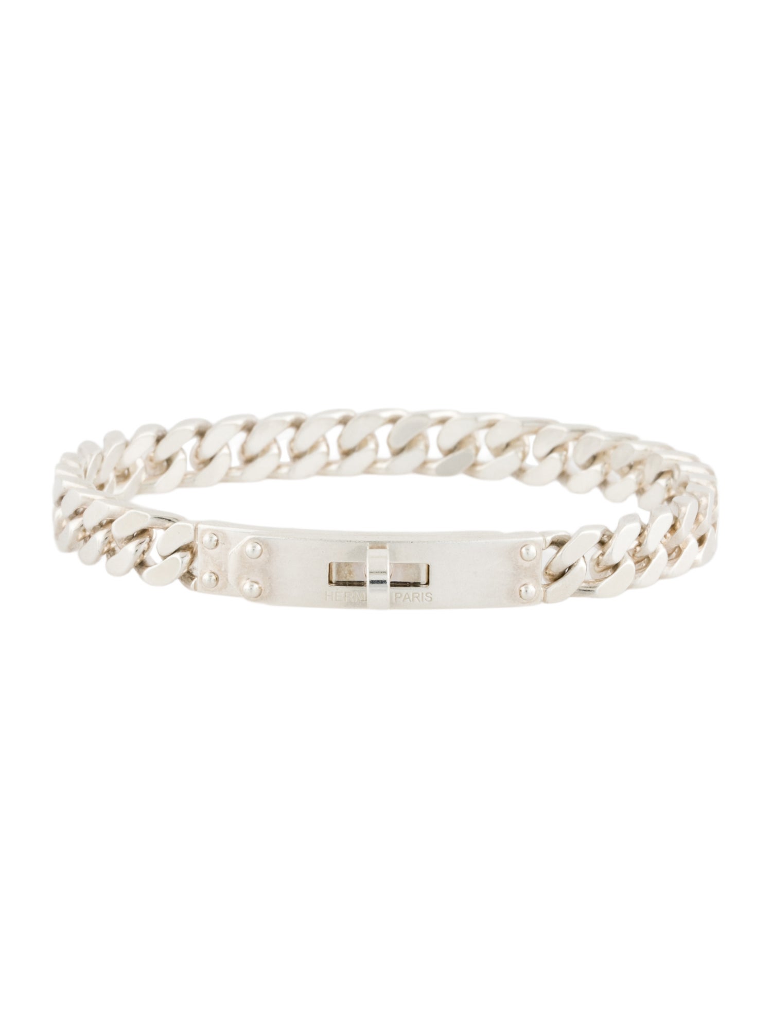 Hermès Very Small Model Kelly Gourmette Bracelet