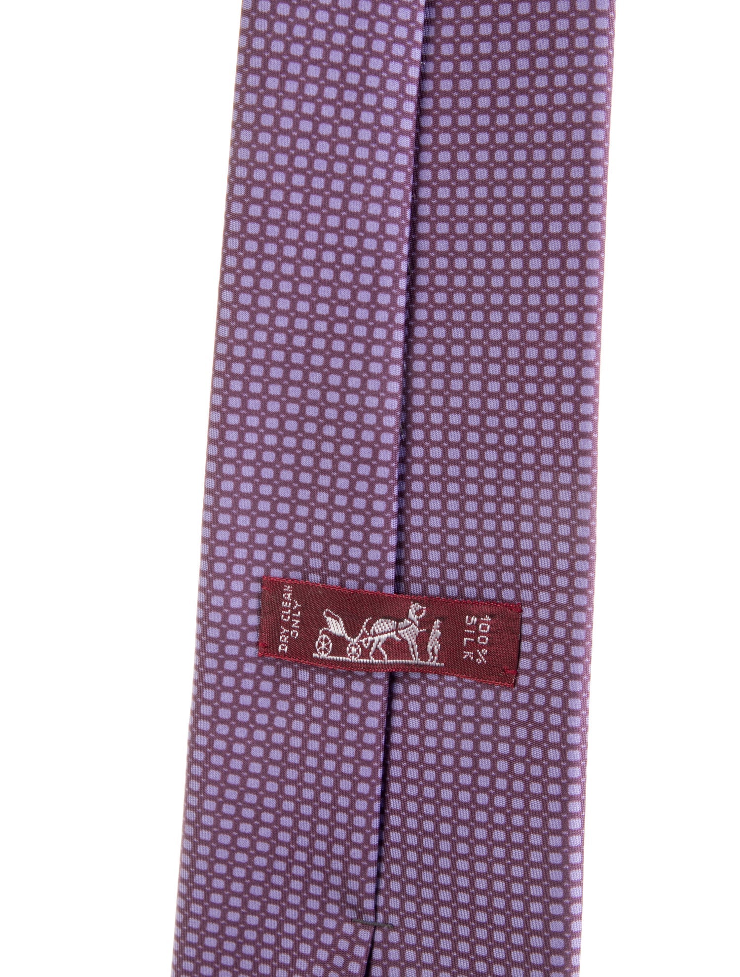 Hermès Silk Patterned Tie