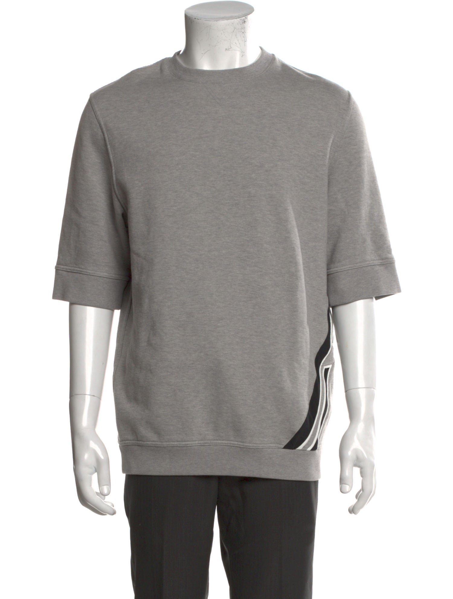 Hermès Colorblock Pattern Crew Neck Sweatshirt