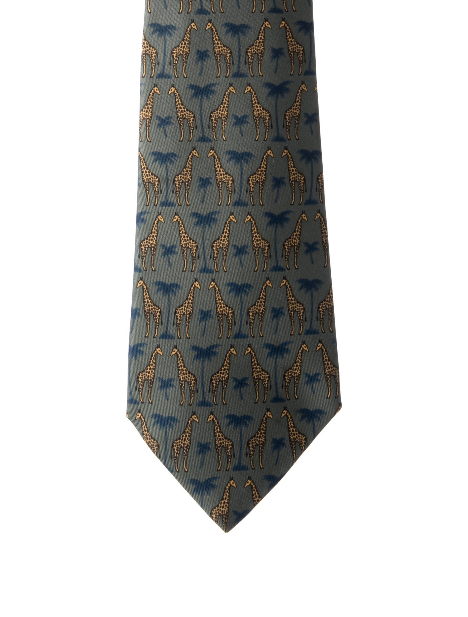 Hermès Mens' Silk Tie