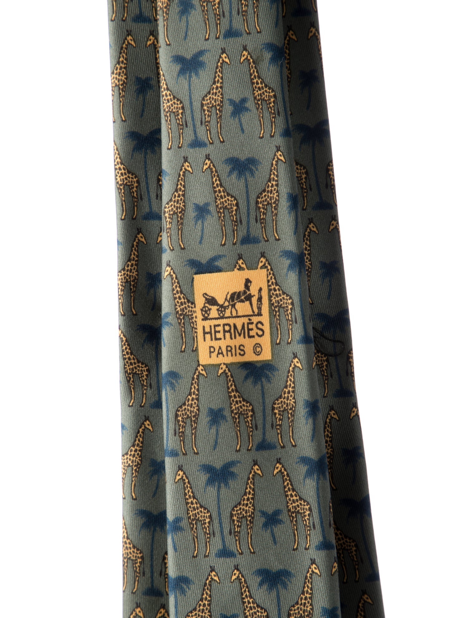 Hermès Mens' Silk Tie