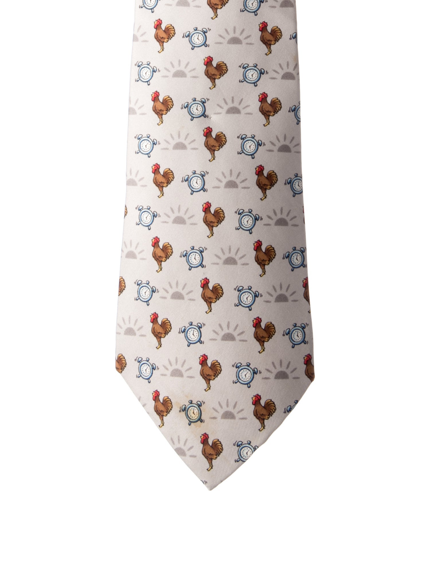 Hermès Mens' silk tie