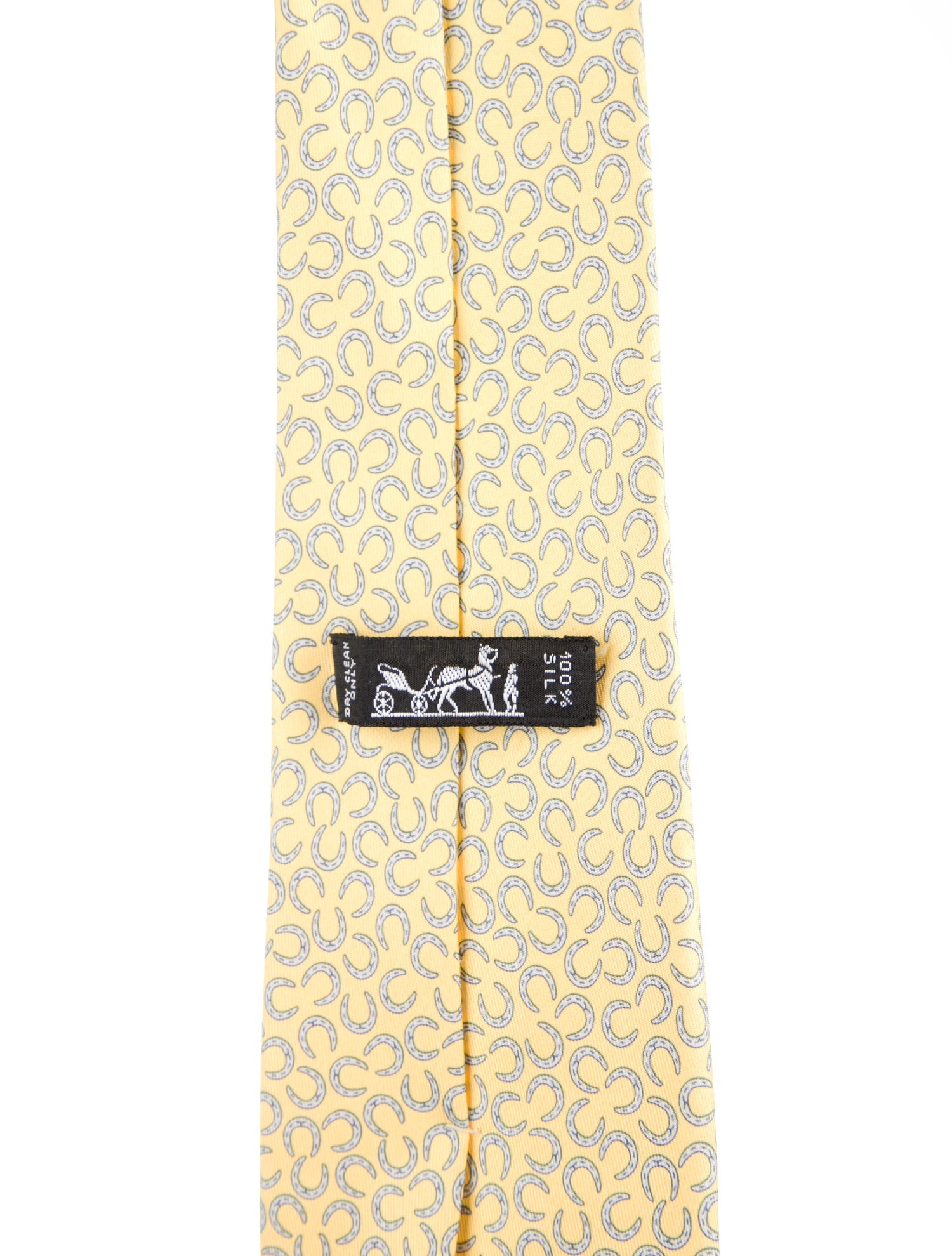 Hermès Silk Printed Tie
