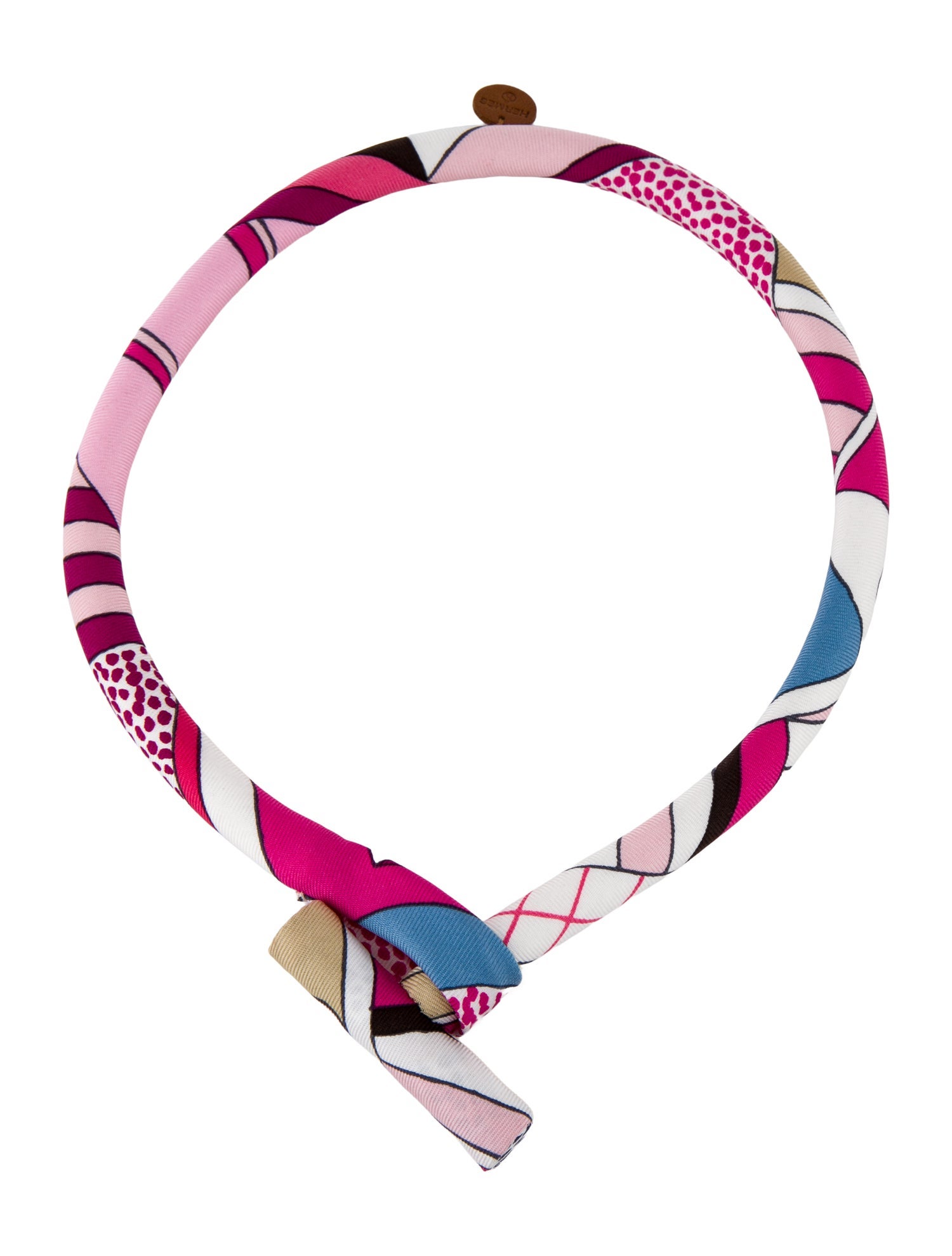 Hermès Bride Silk Necklace PM