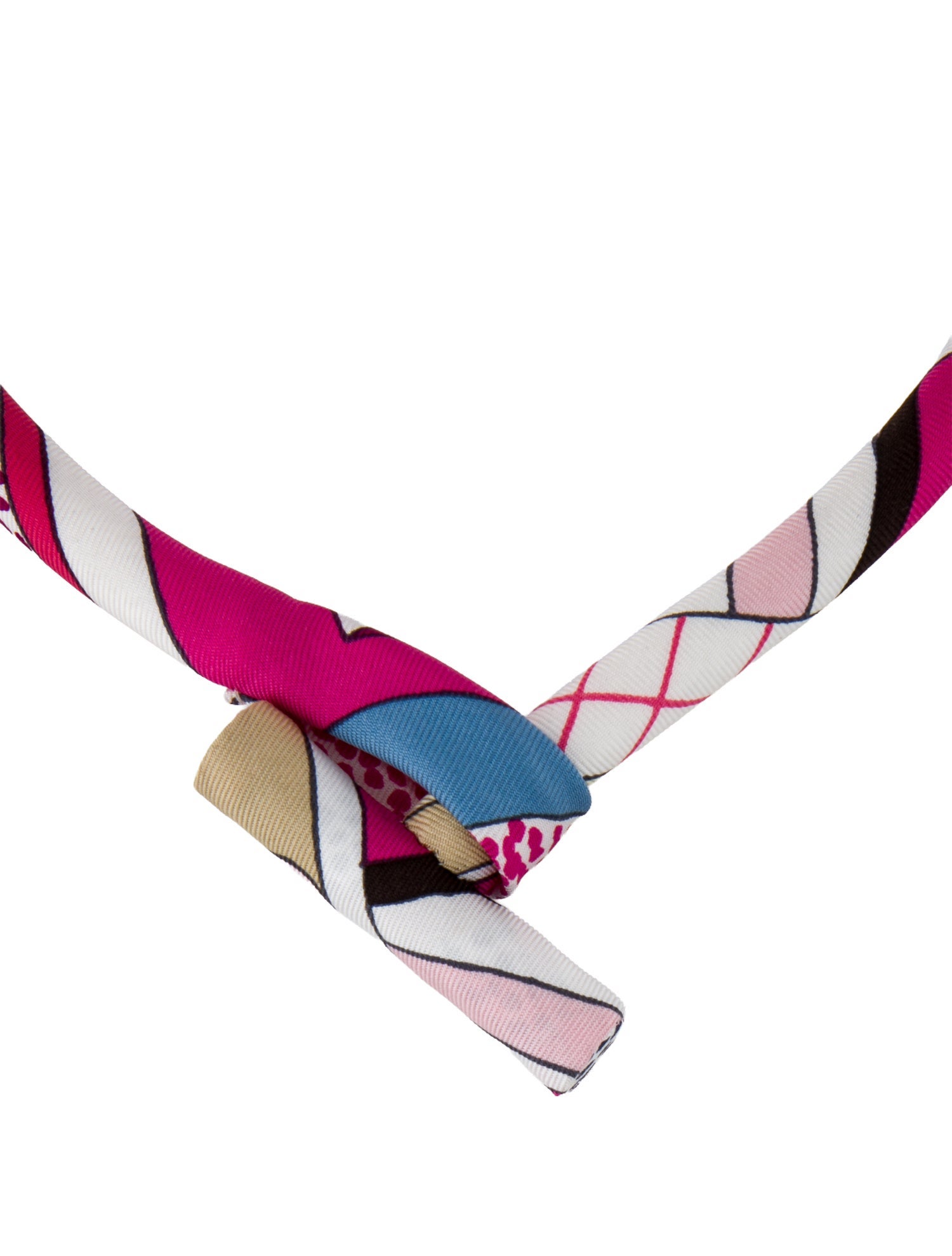 Hermès Bride Silk Necklace PM