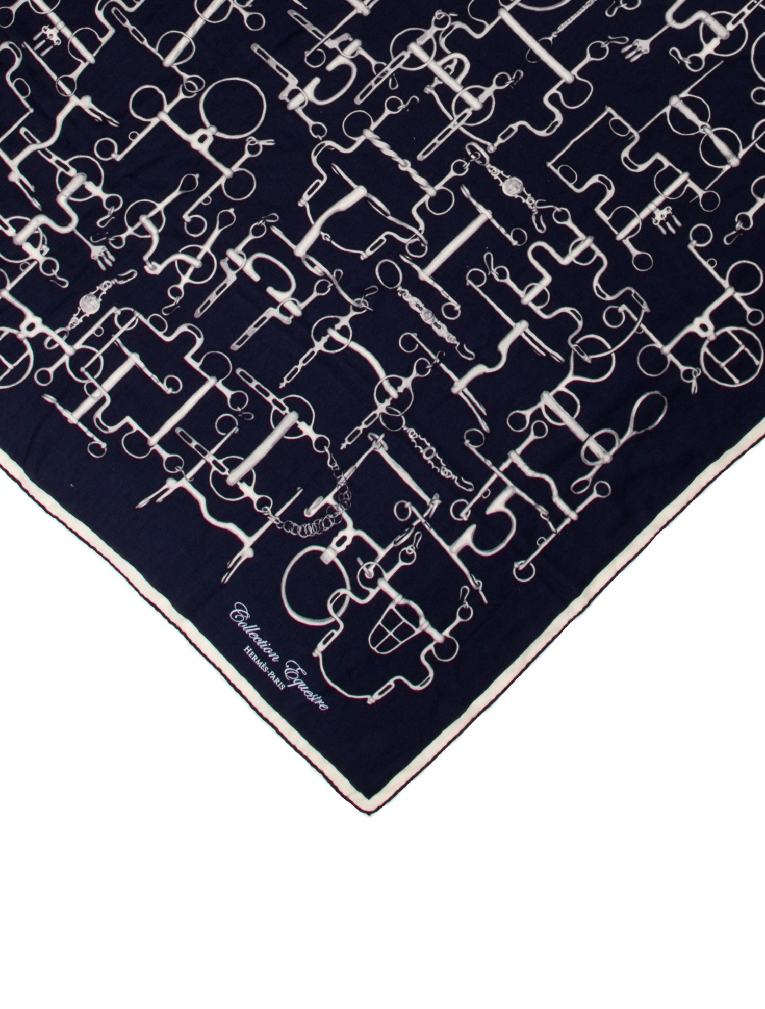 Hermès Collection Equestre Cashmere Shawl