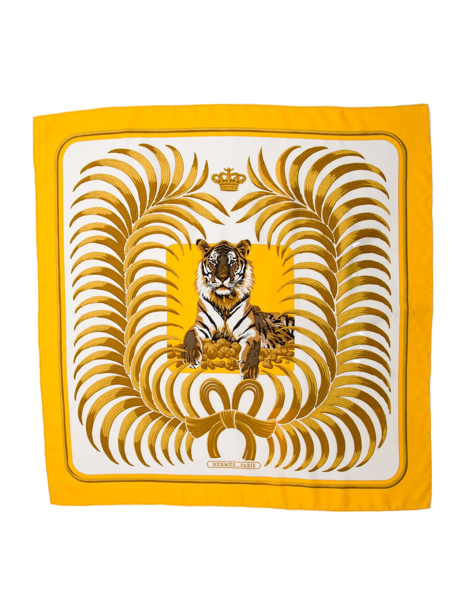 Hermès Tigre Royal Silk Scarf