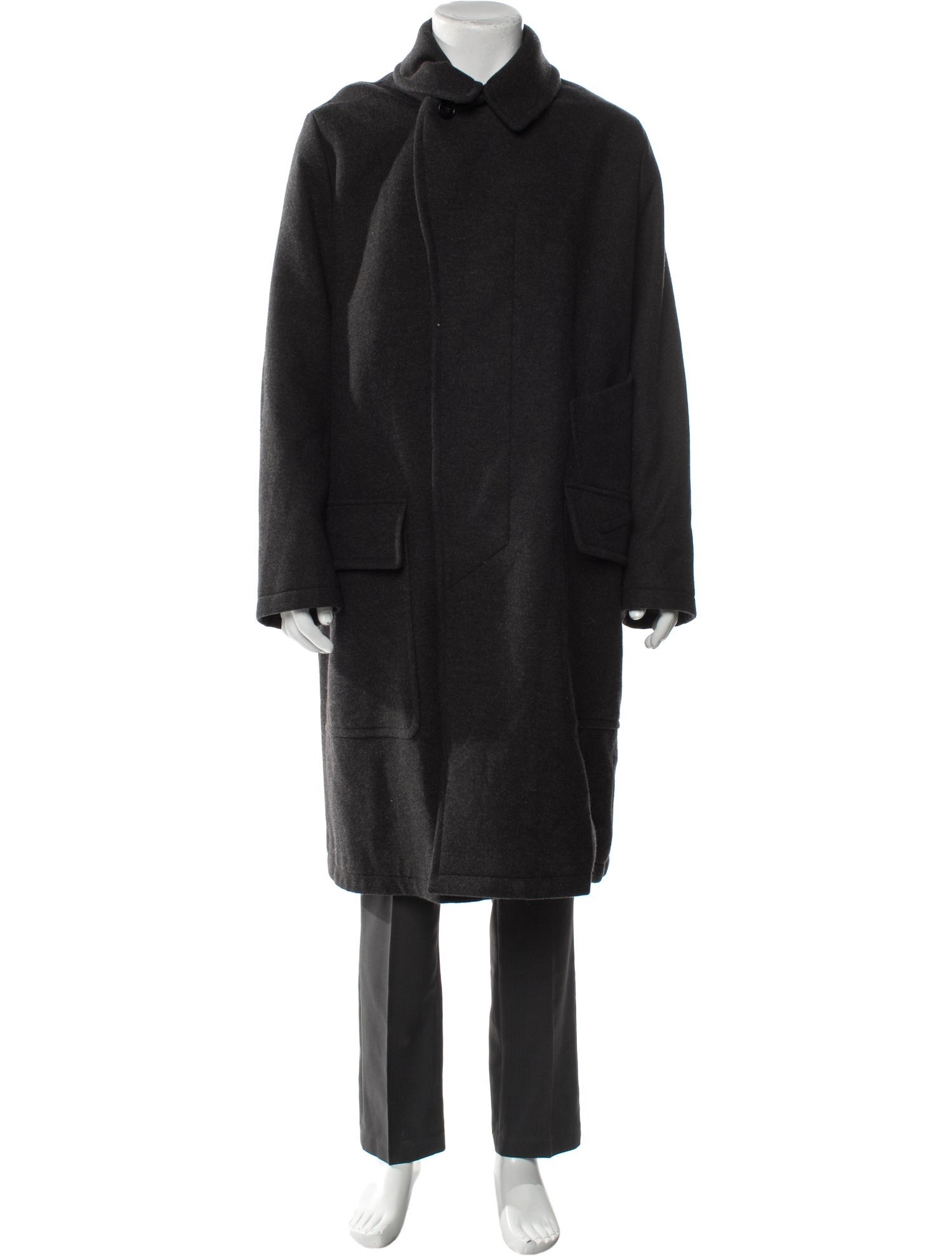 Hermès Virgin Wool Overcoat