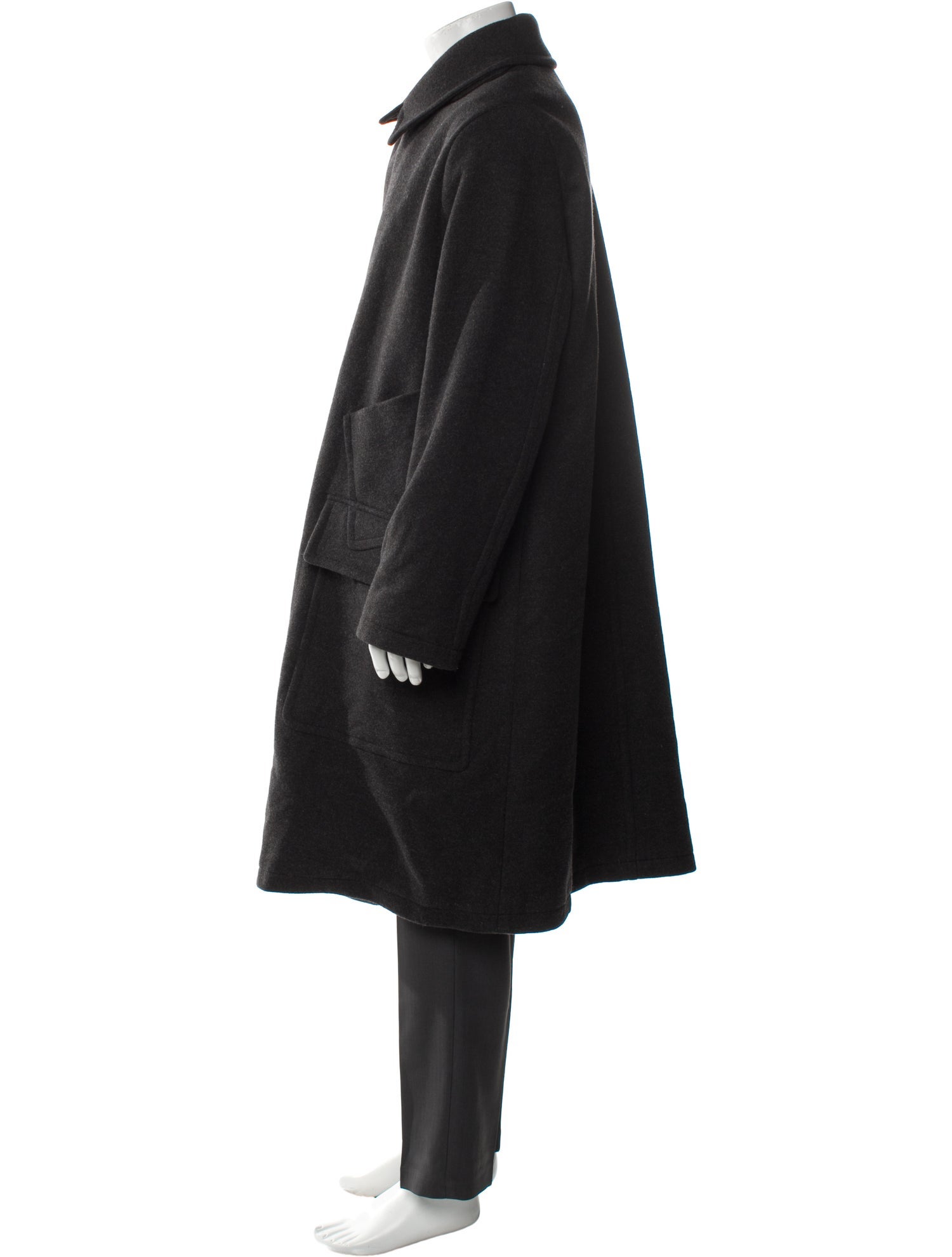 Hermès Virgin Wool Overcoat