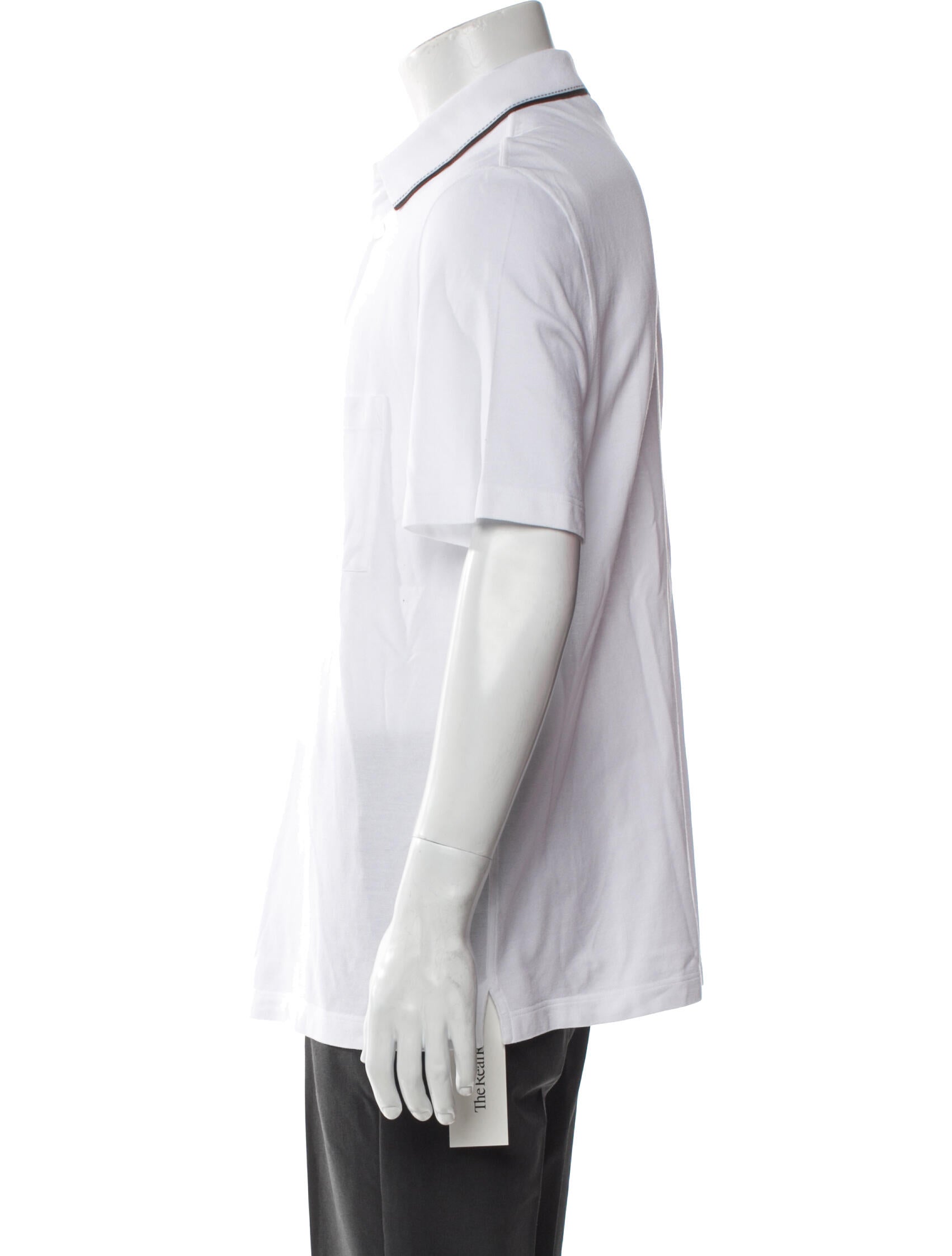 Hermès Collar Short Sleeve Polo Shirt