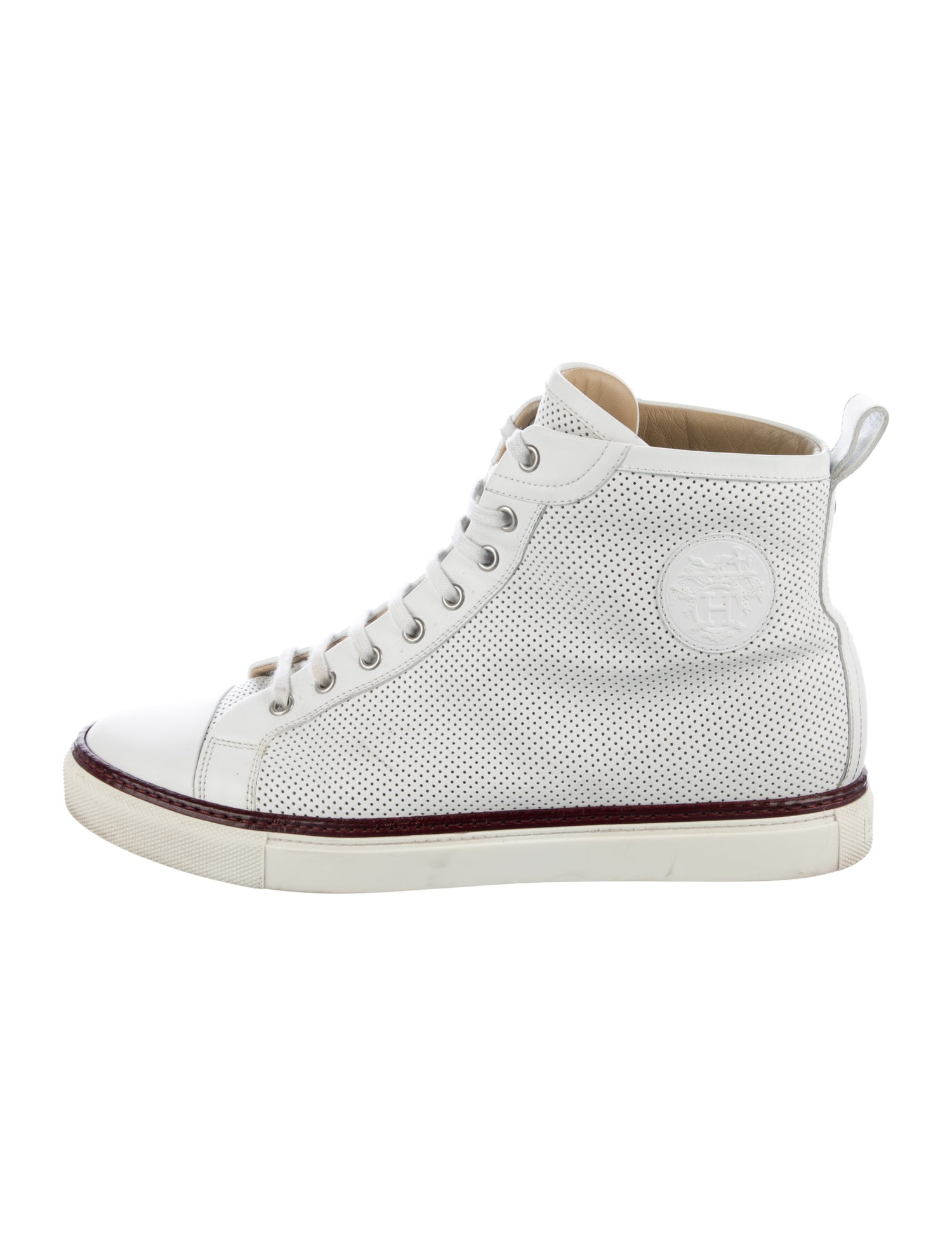 Hermès Perforated Jimmy Sneakers