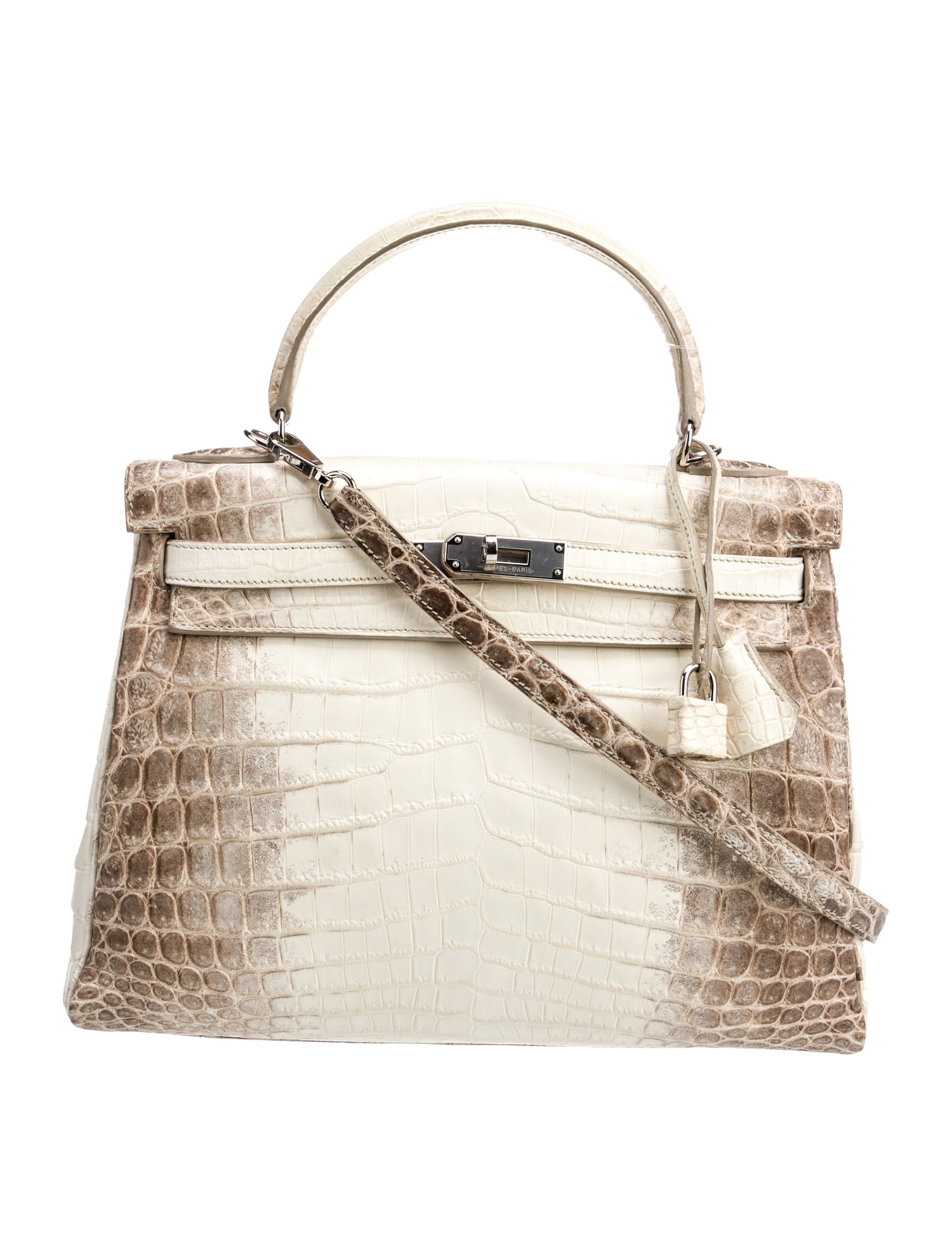 Hermès Matte Niloticus Crocodile Himalayan Kelly II Retourne 32