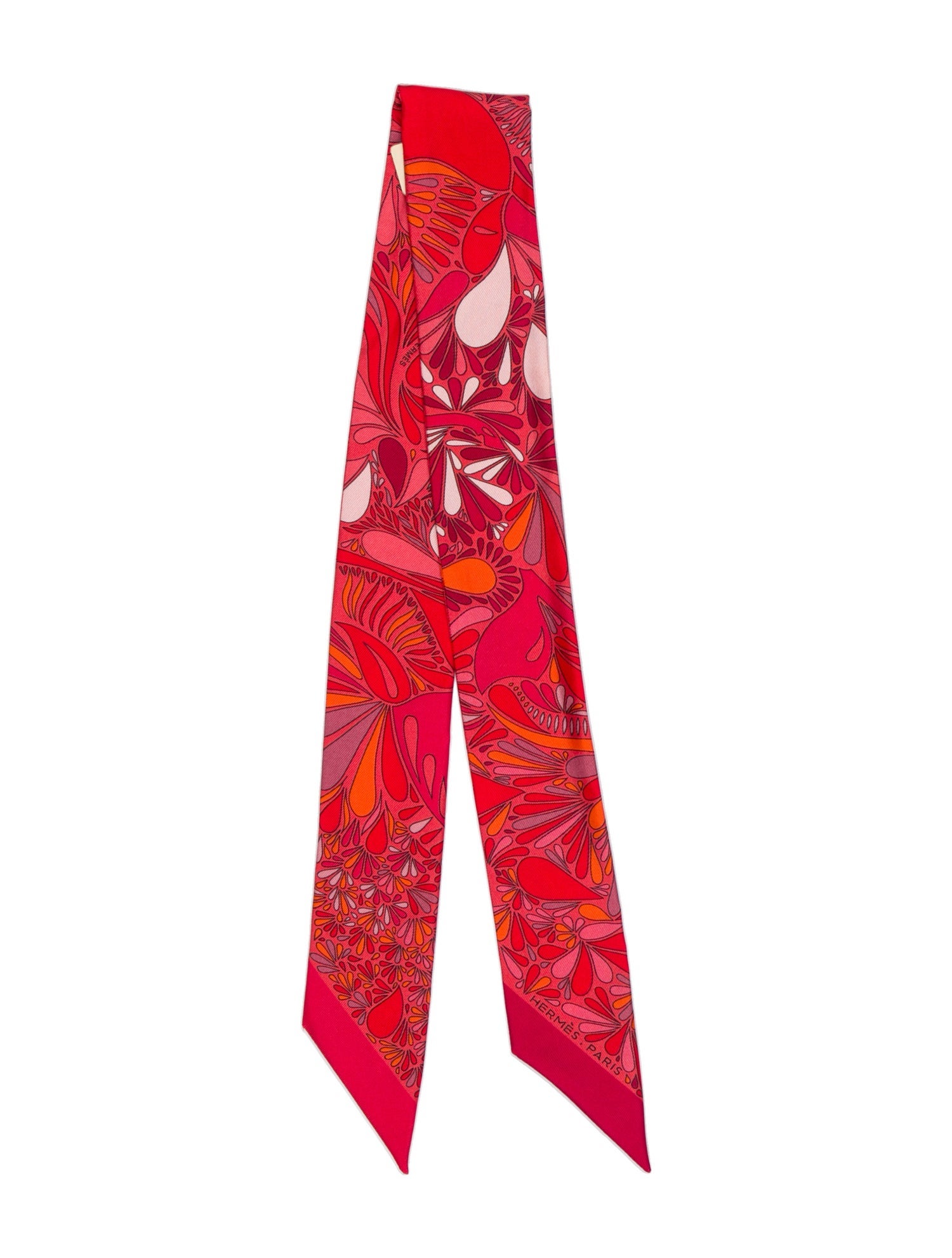 Hermès Millefleurs du Mexique Silk Twilly Scarf w/ Tags