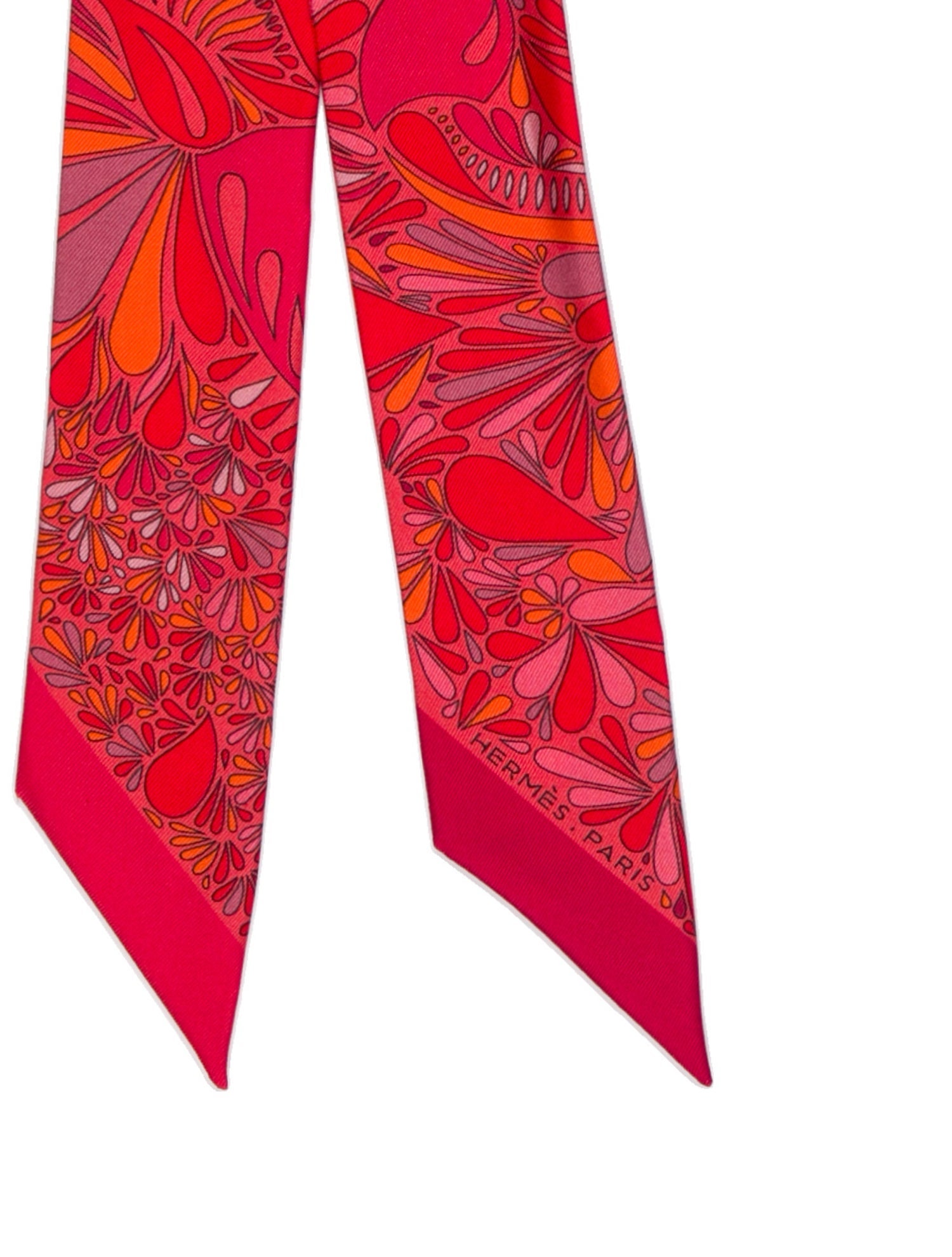 Hermès Millefleurs du Mexique Silk Twilly Scarf w/ Tags