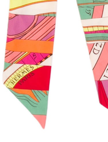 Hermès Astrologie Nouvelle Silk Twilly Scarf
