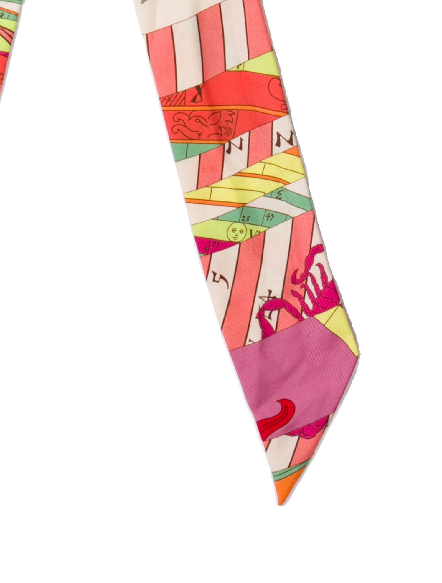 Hermès Astrologie Nouvelle Silk Twilly Scarf