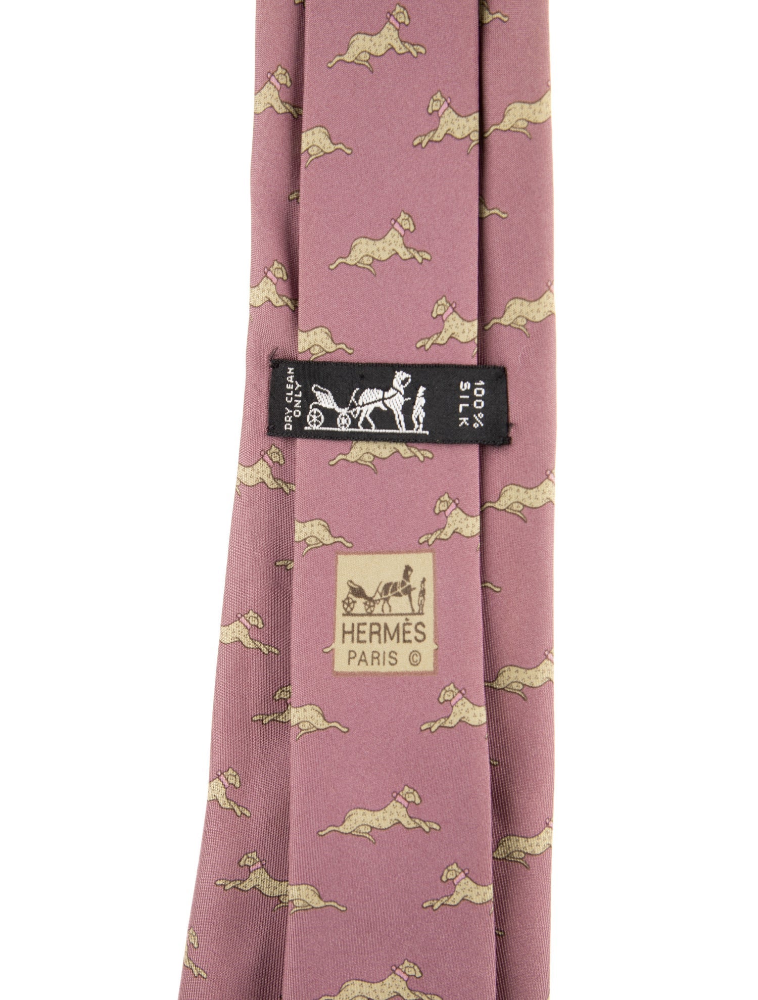 Hermès Silk Pattern Tie