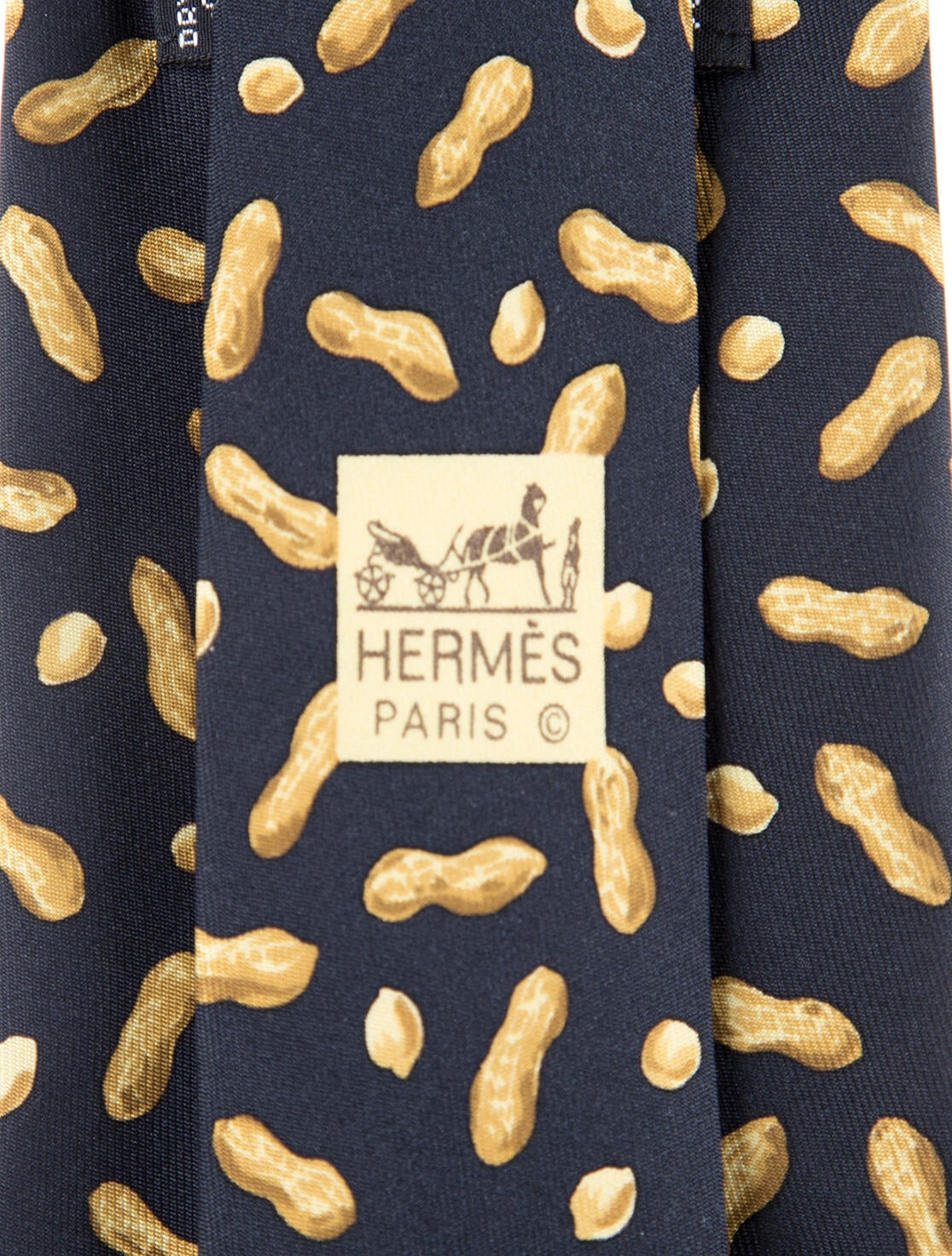 Hermès Silk Patterned Tie