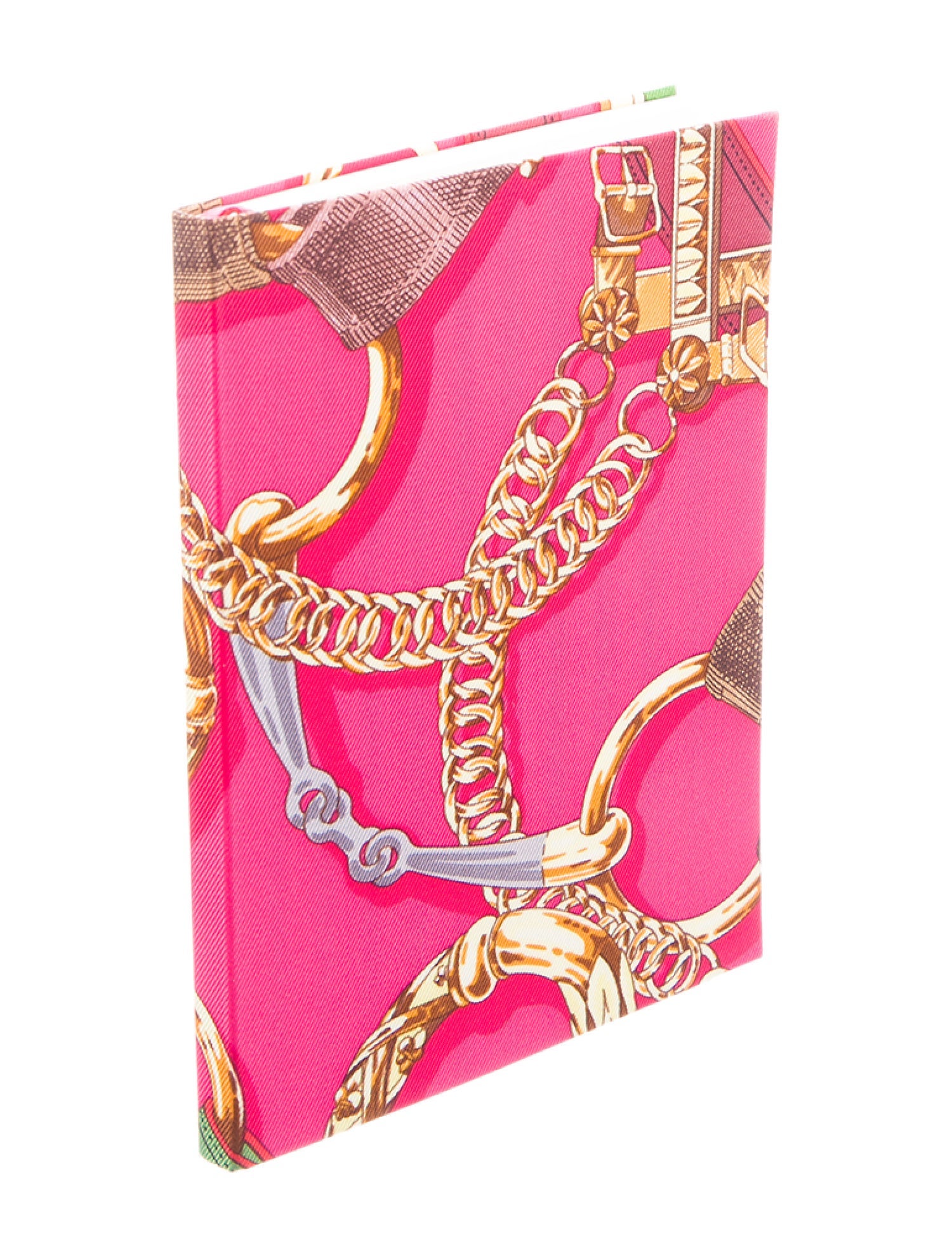 Hermès Cavalcadour Silk Notebook