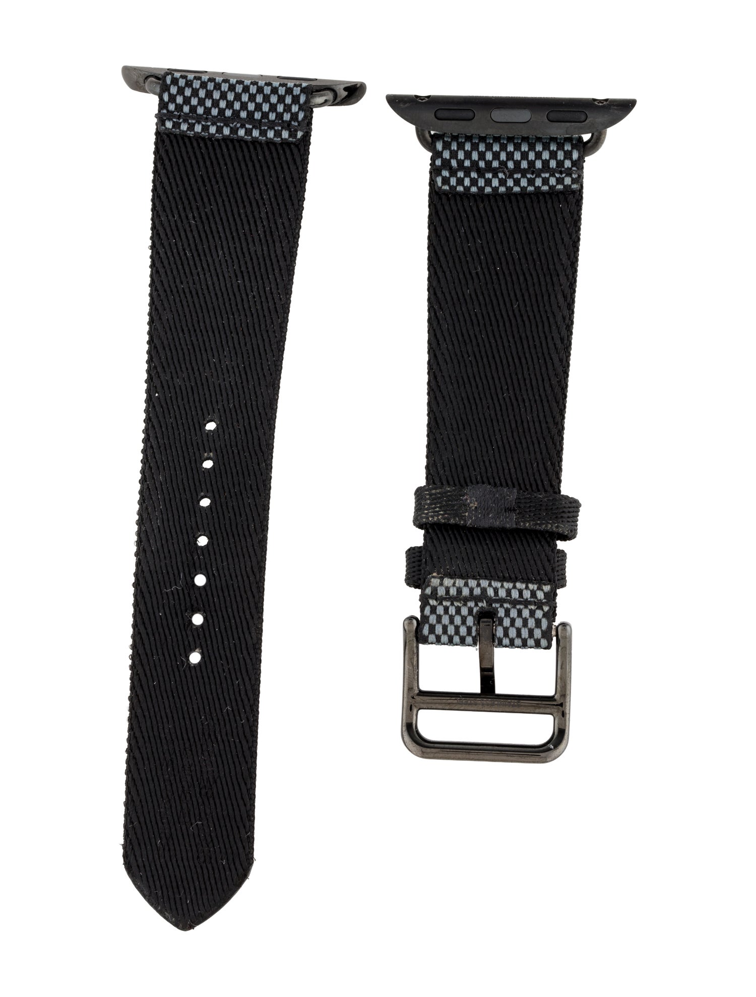 Hermès x Apple Single Tour 41mm Demin Noir Strap