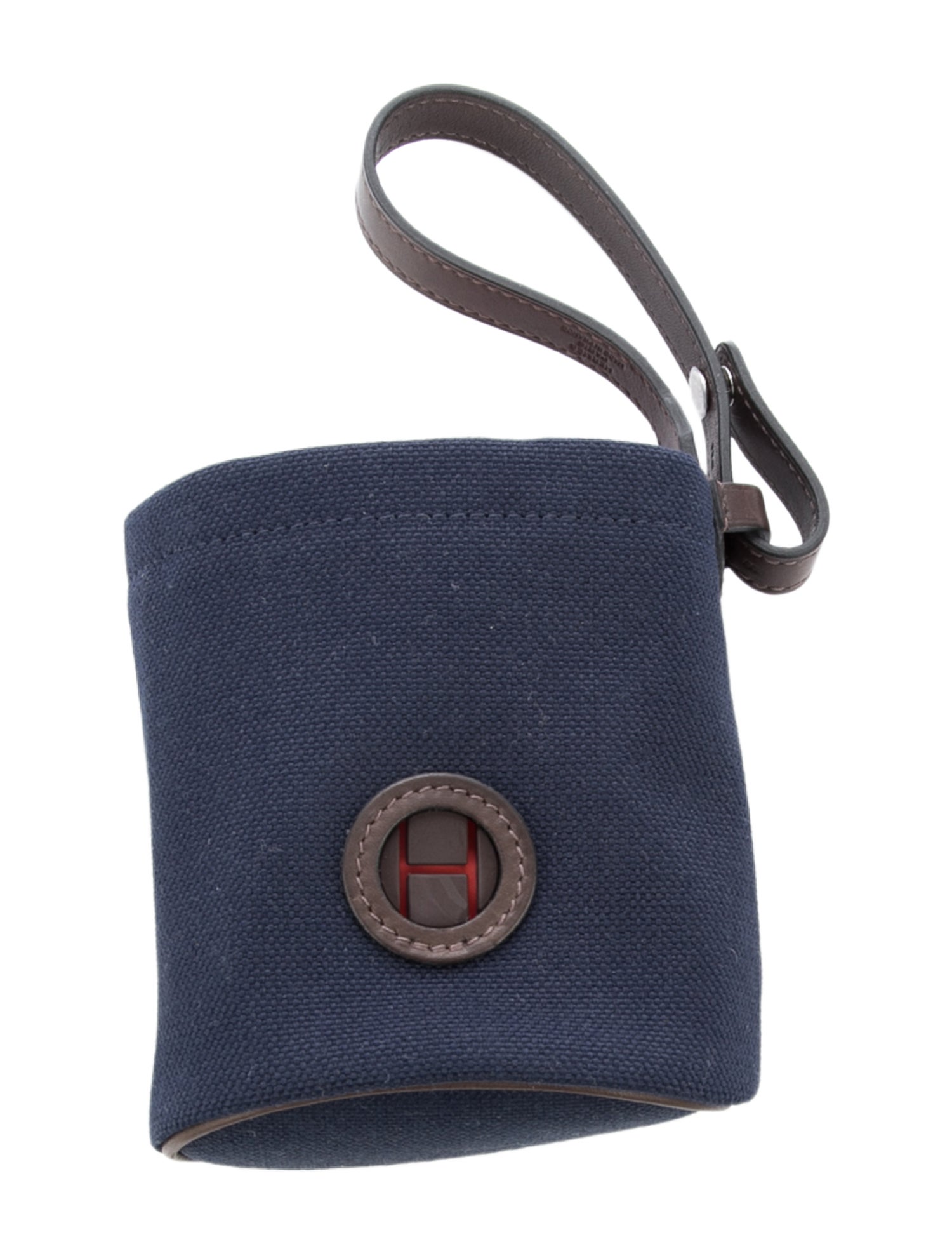 Hermès Toile On-The-Go Dog Pouch