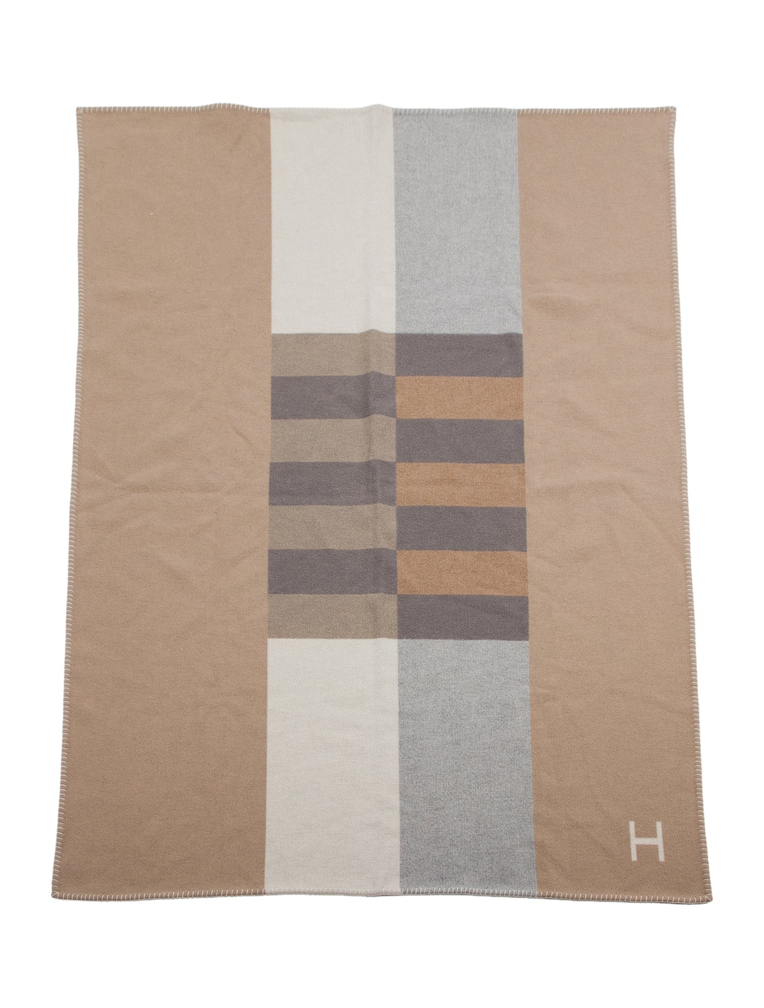 Hermès H Casaque Throw Blanket