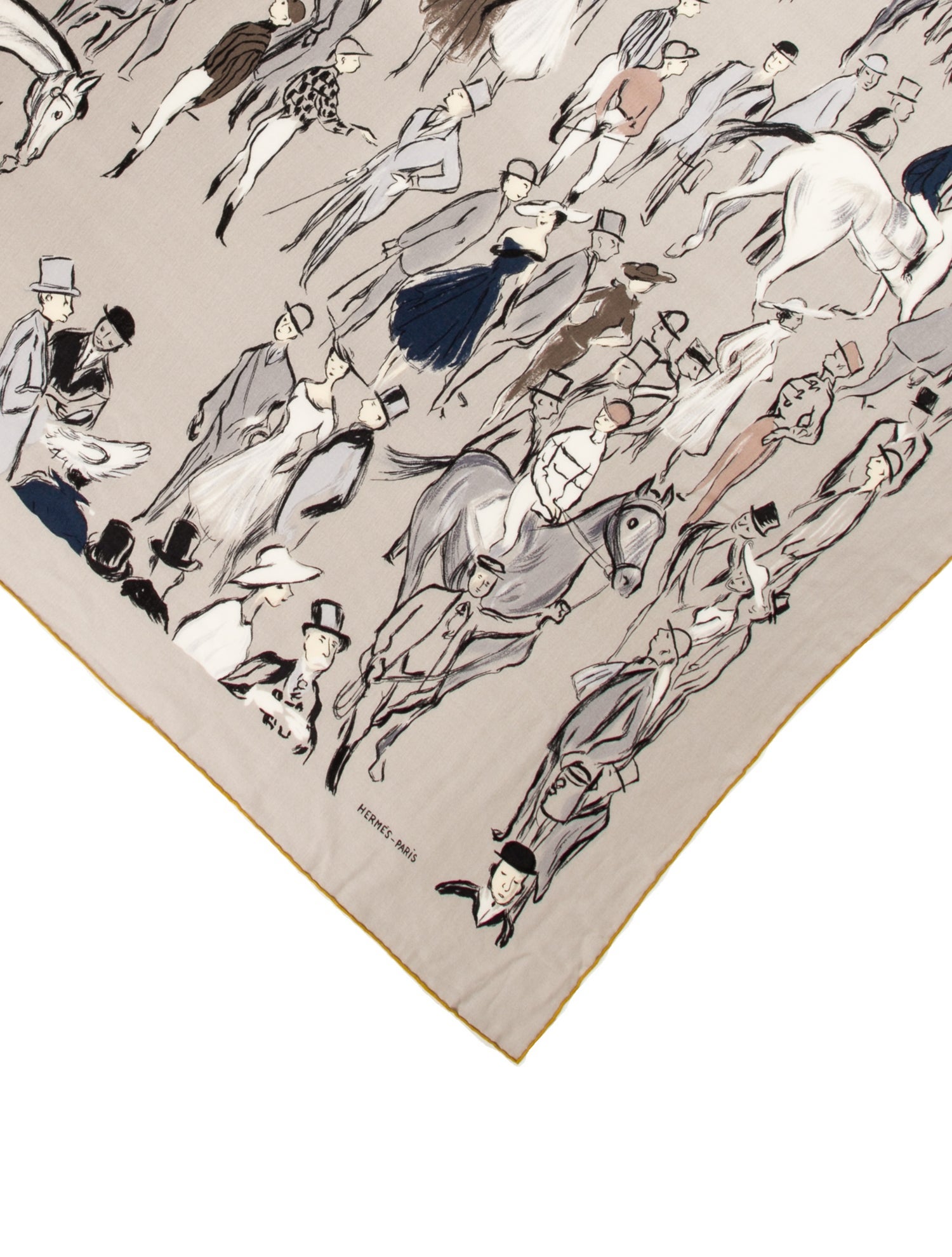 Hermès Paddock Cashmere Shawl w/ Tags