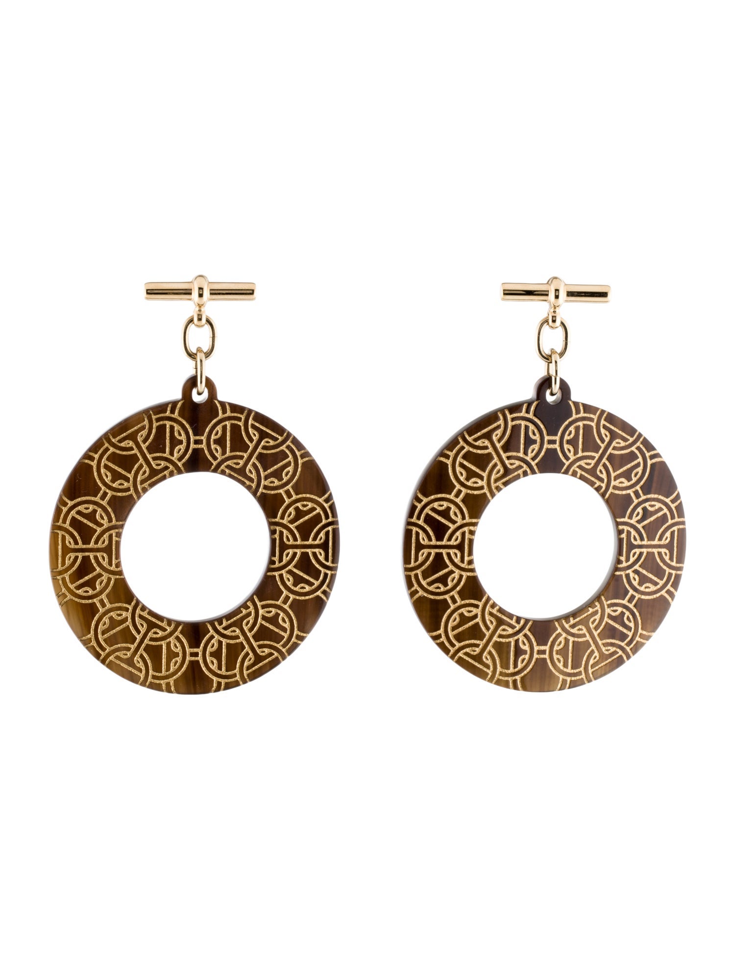 Hermès Large Chaine D'Ancre Earrings