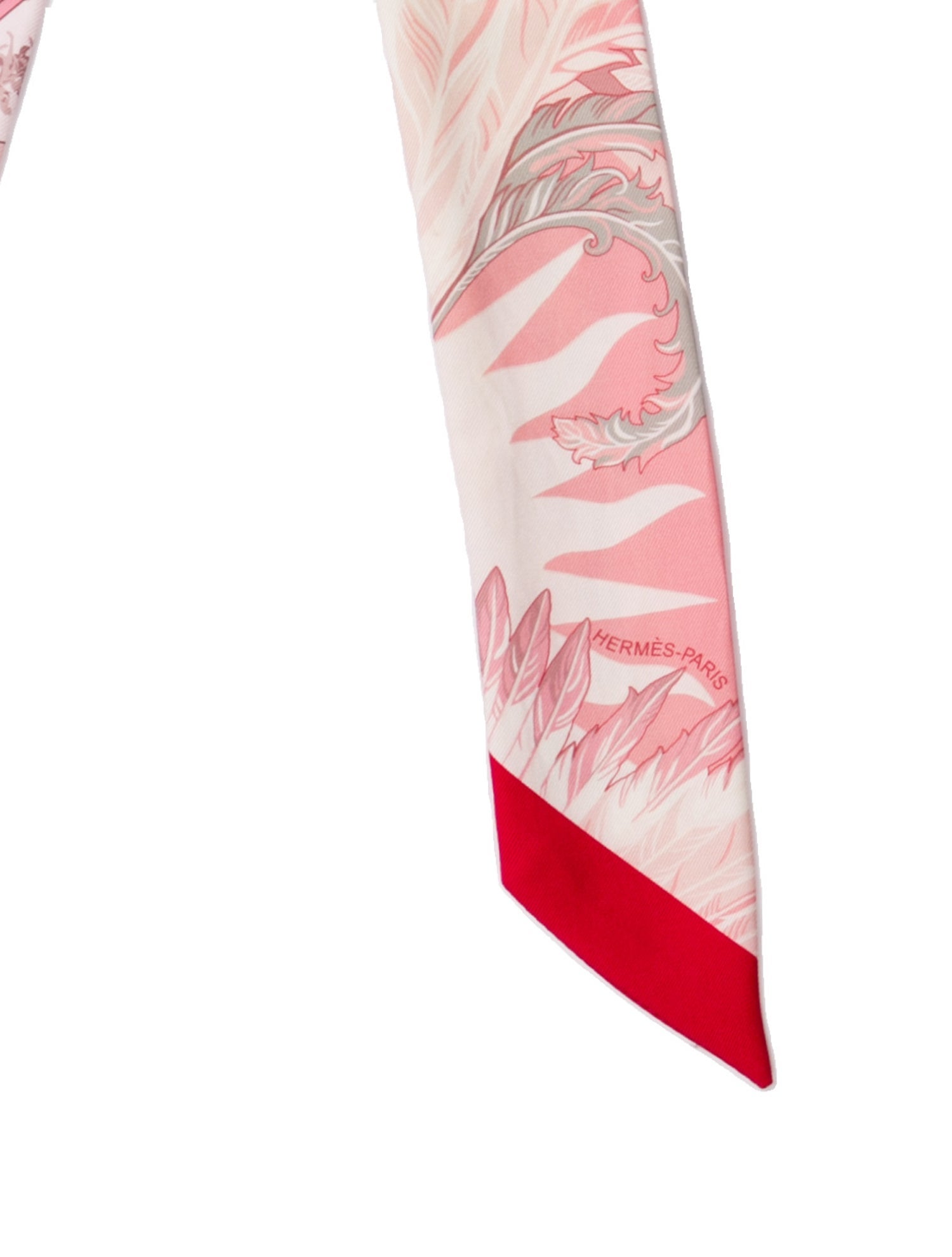 Hermès Cheval Phoenix Silk Twilly Scarf