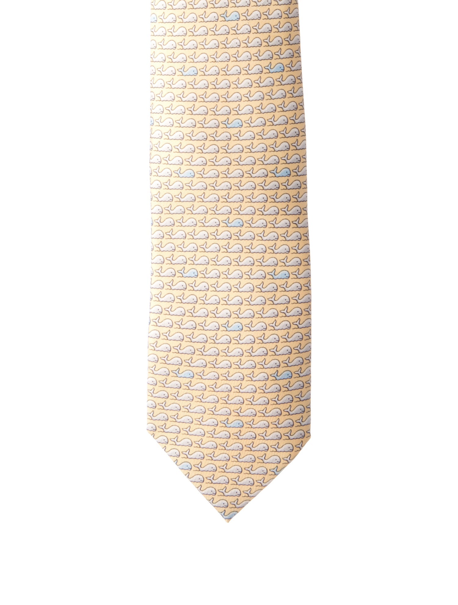 Hermès Silk Patterned Tie