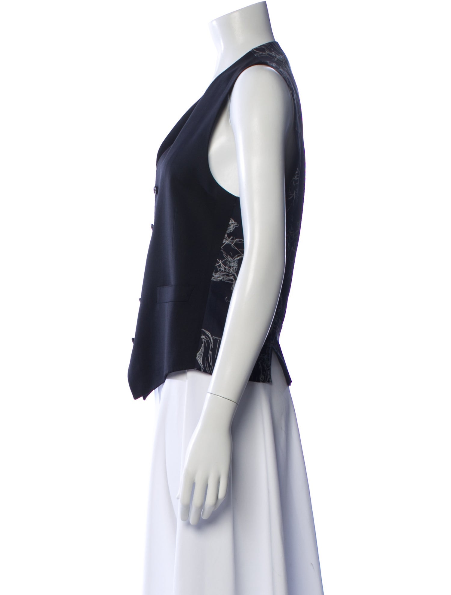 Hermès Wool Suit Vest