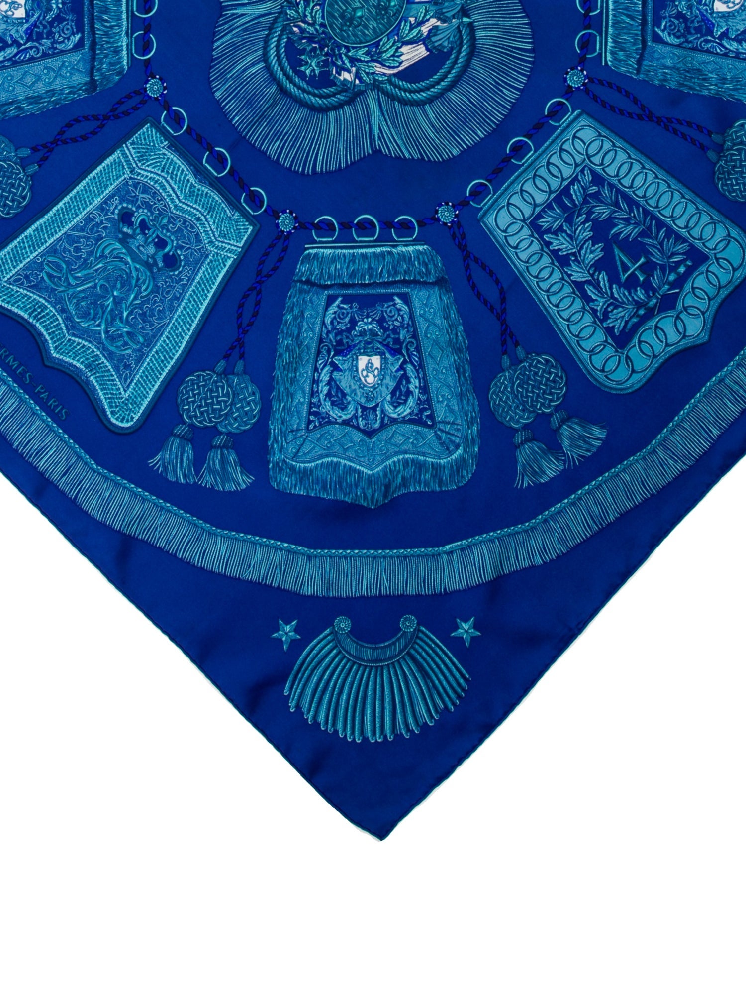 Hermès Poste et Cavalerie Silk Scarf